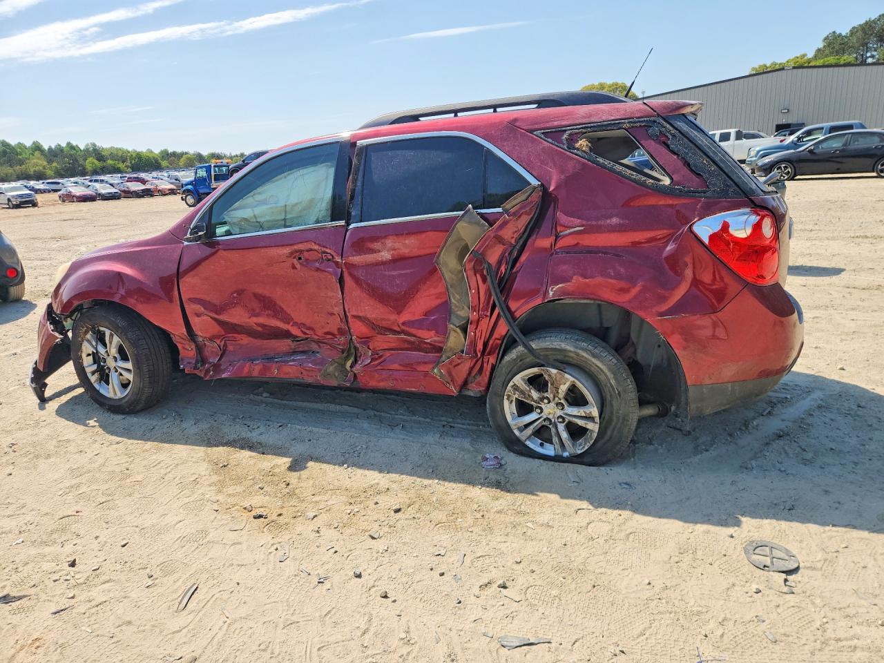 2010 Chevrolet Equinox Lt Red vin: 2CNFLEEW0A6364564