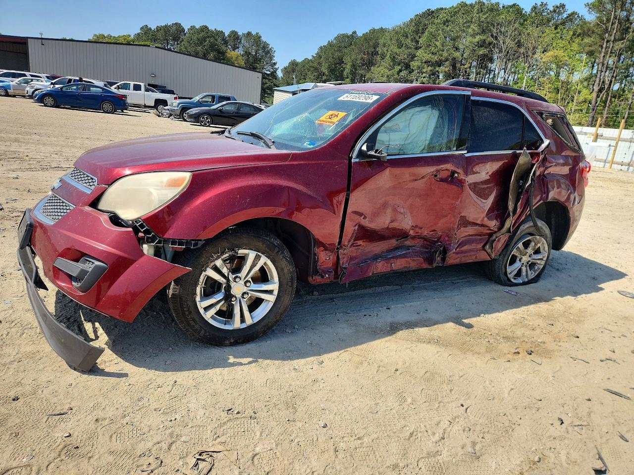 2010 Chevrolet Equinox Lt Red vin: 2CNFLEEW0A6364564