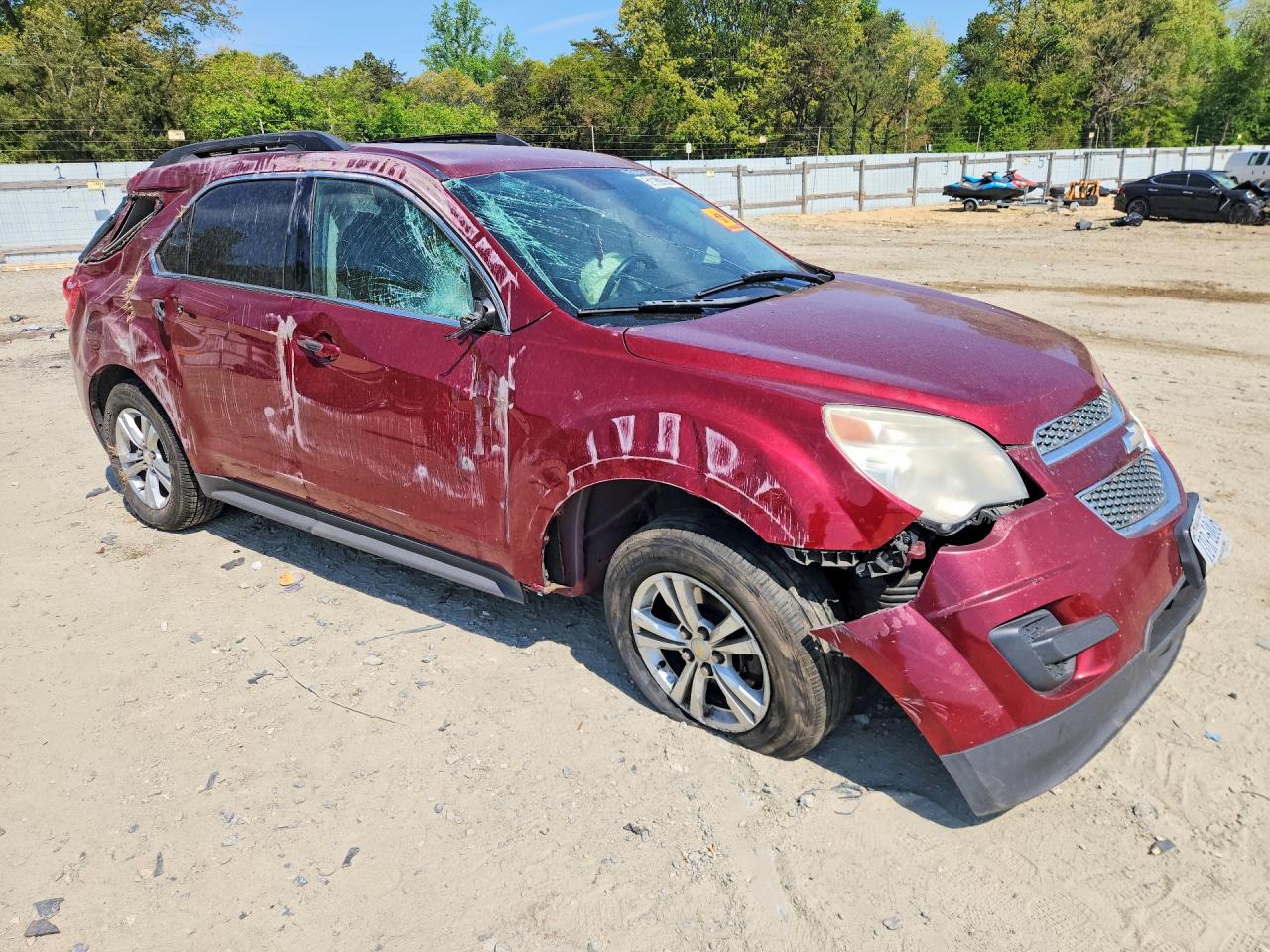 2010 Chevrolet Equinox Lt Red vin: 2CNFLEEW0A6364564
