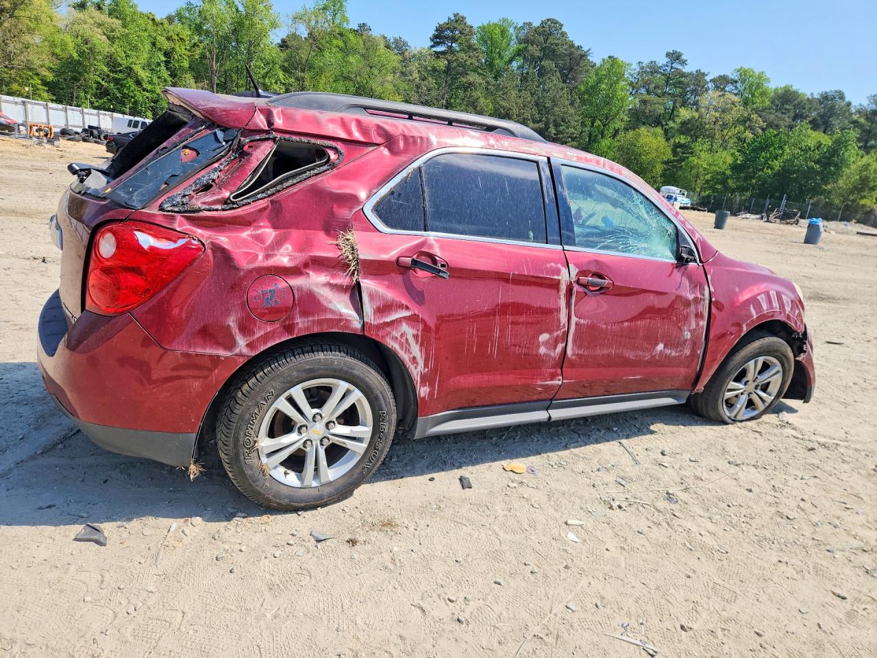 2010 Chevrolet Equinox Lt Red vin: 2CNFLEEW0A6364564