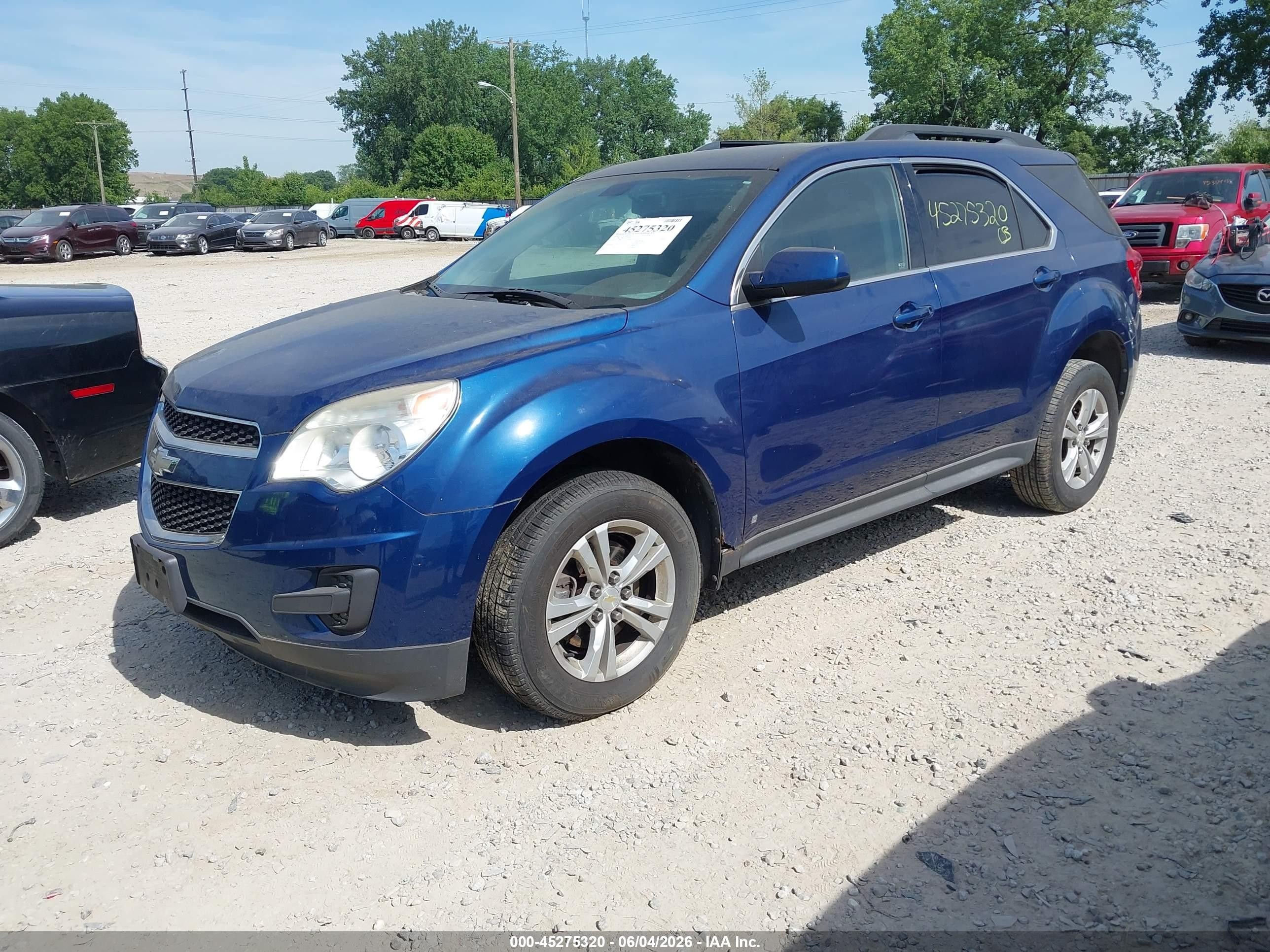 2010 Chevrolet Equinox Lt Blue vin: 2CNFLEEW1A6202930