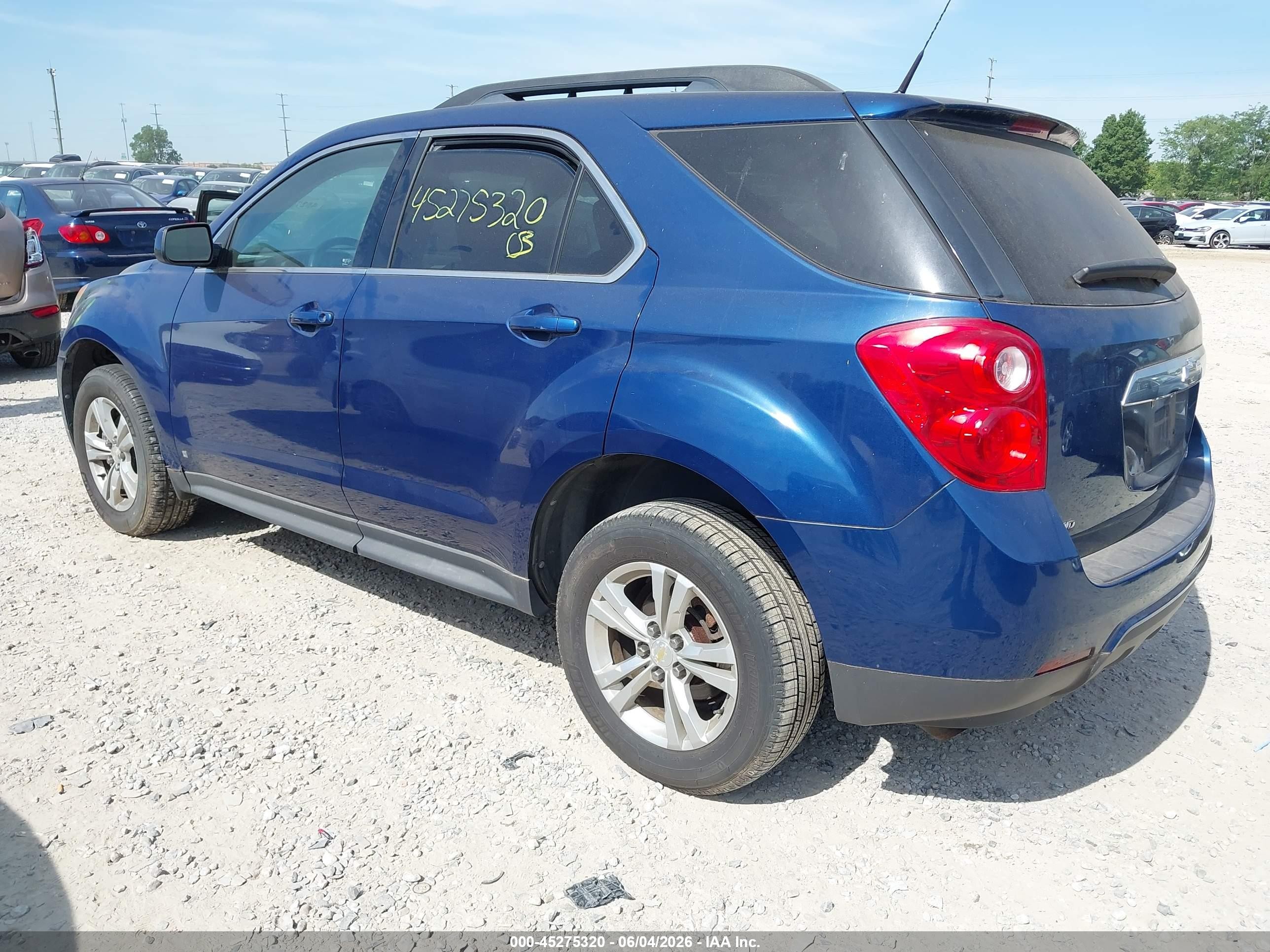 2010 Chevrolet Equinox Lt Blue vin: 2CNFLEEW1A6202930