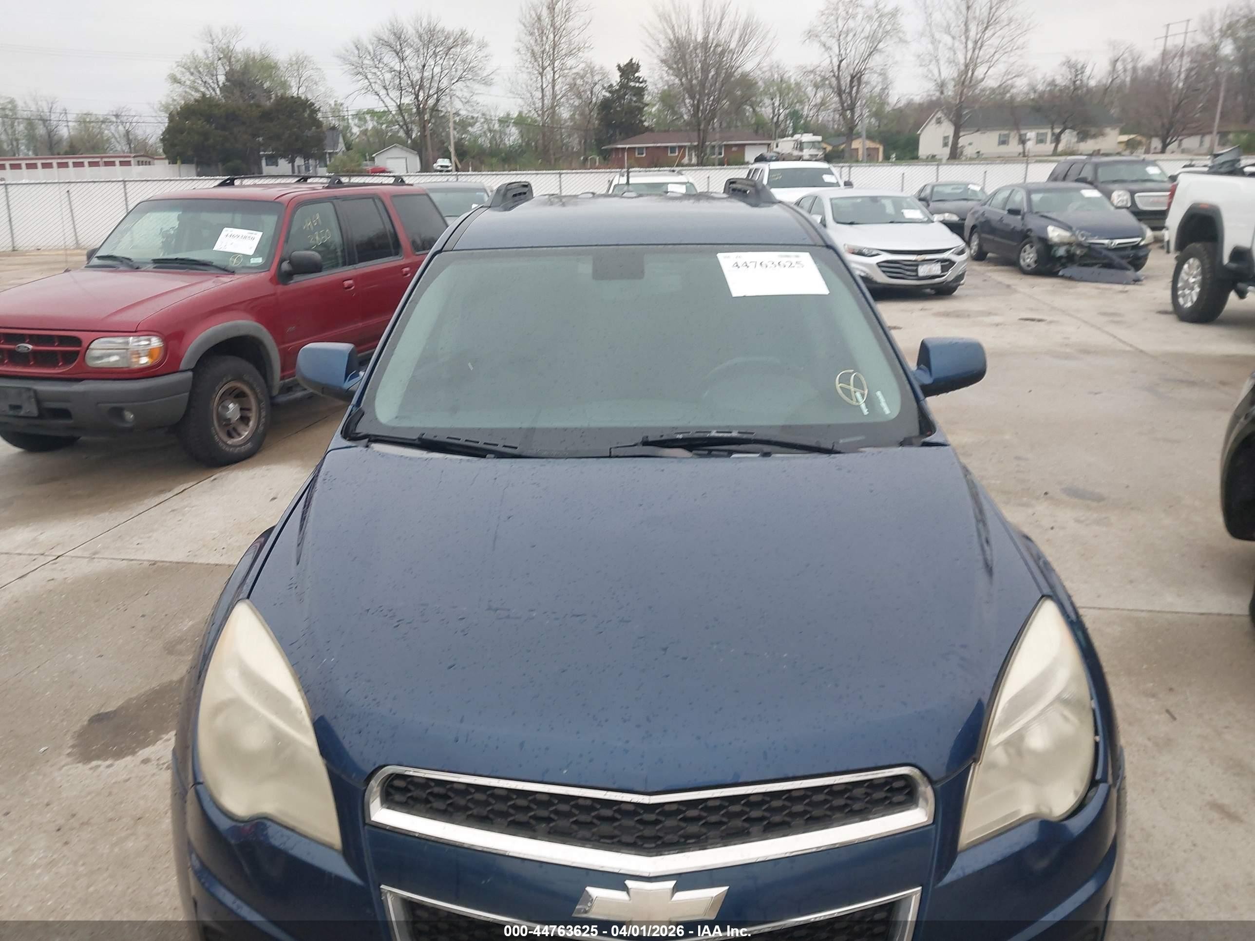 2010 Chevrolet Equinox Lt Blue vin: 2CNFLEEW2A6267138