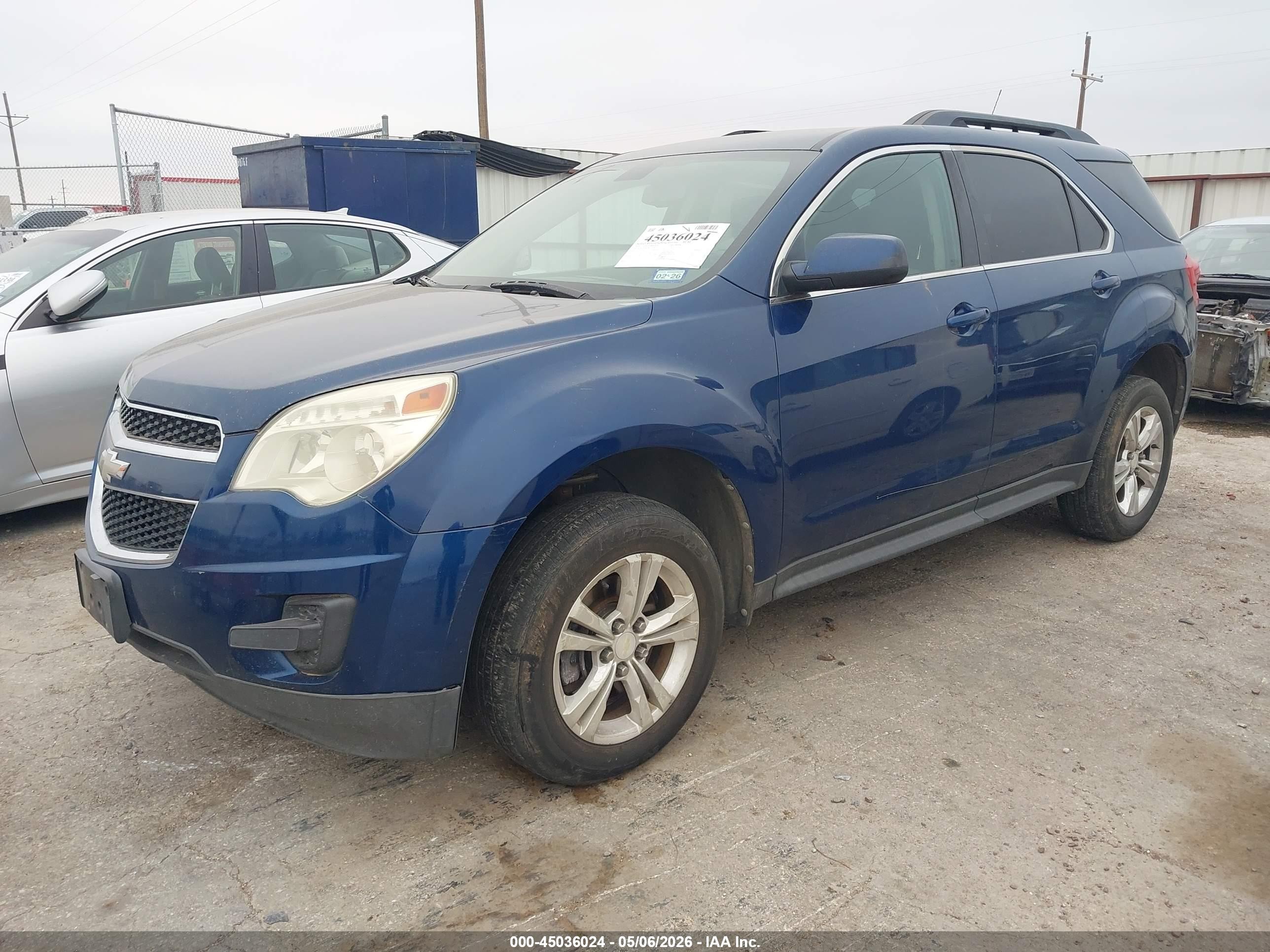 2010 Chevrolet Equinox Lt Blue vin: 2CNFLEEW3A6233239