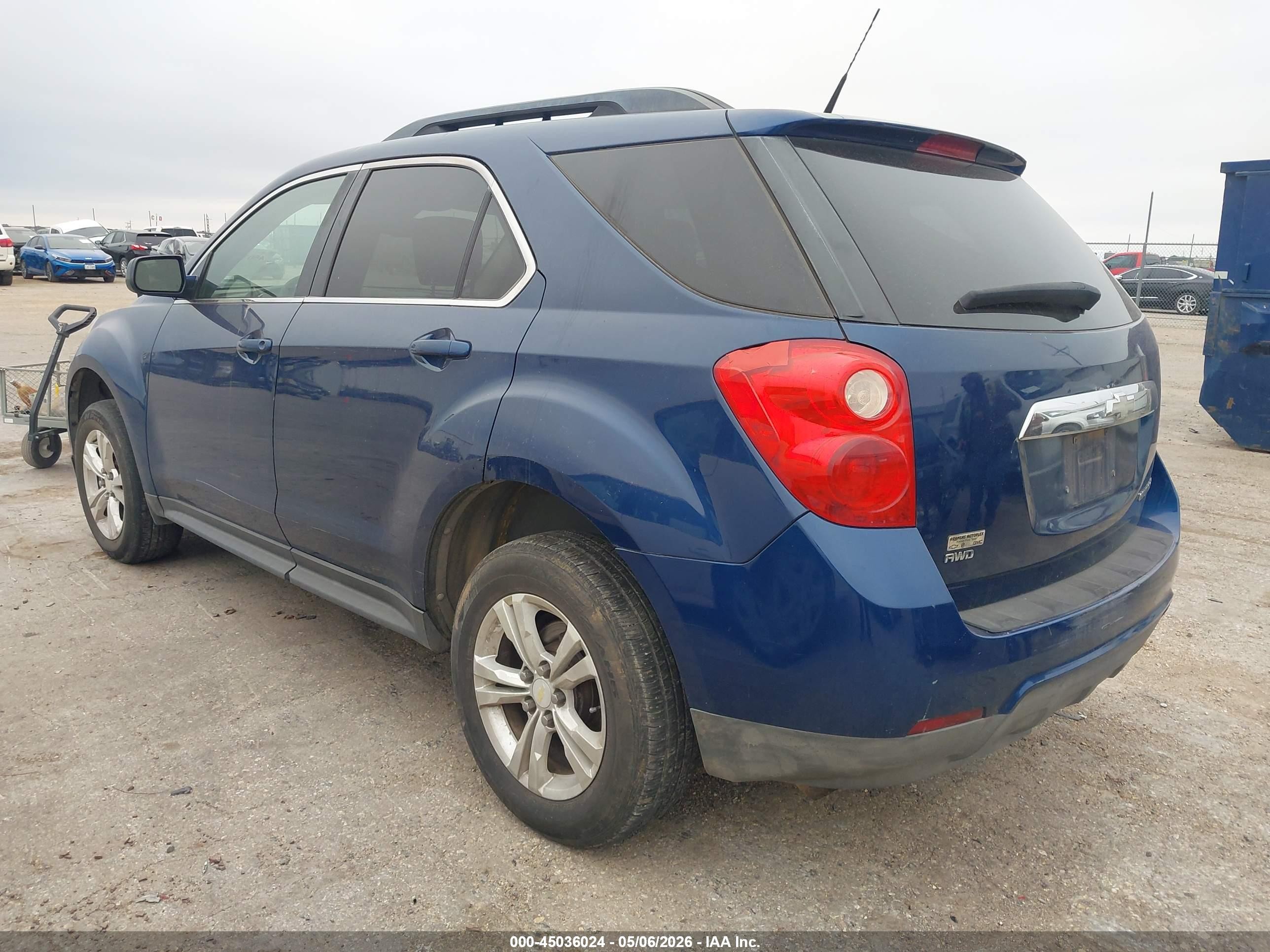2010 Chevrolet Equinox Lt Blue vin: 2CNFLEEW3A6233239