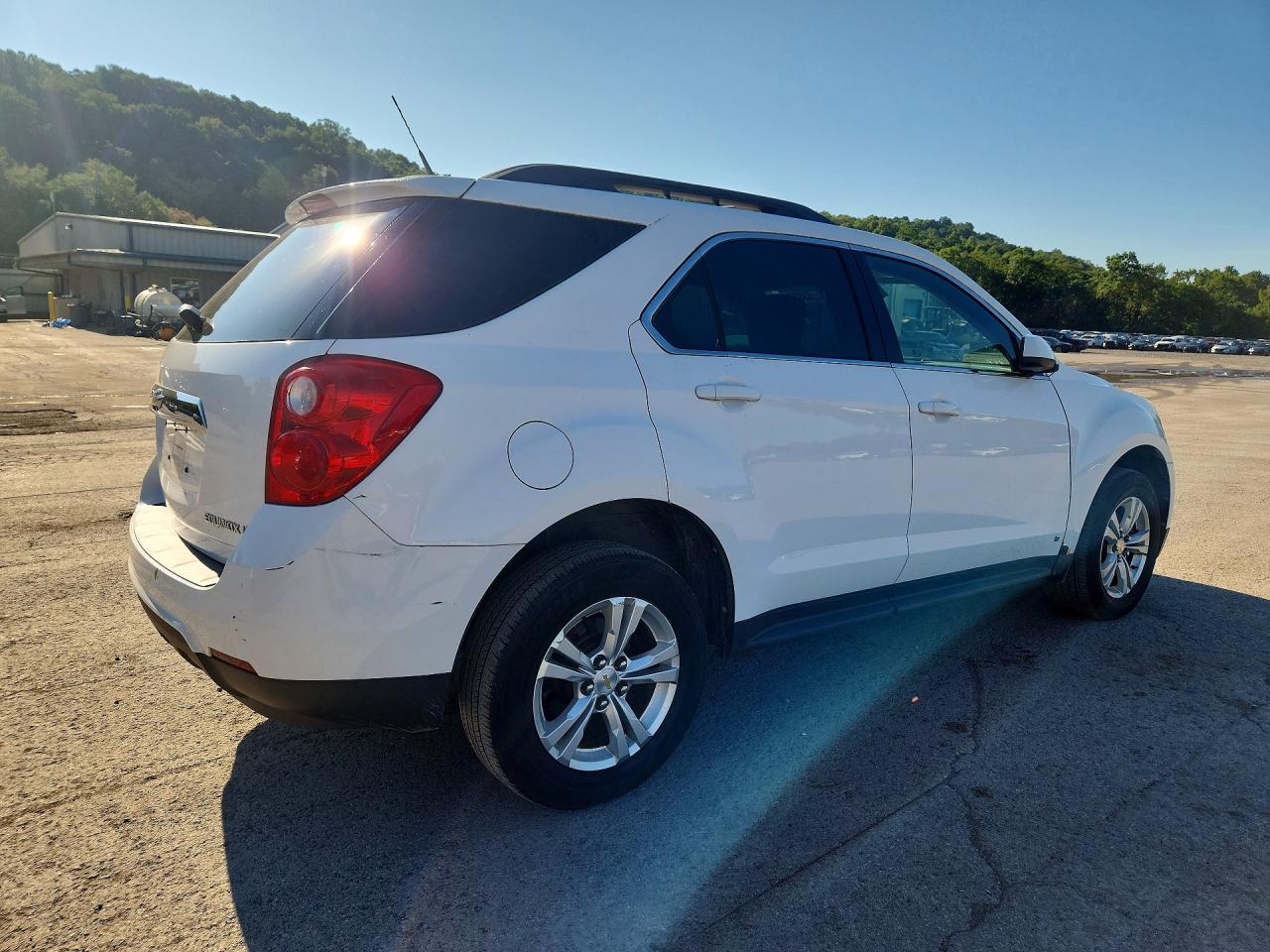 2010 Chevrolet Equinox Lt White vin: 2CNFLEEW5A6220458