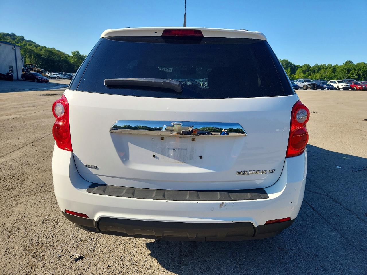 2010 Chevrolet Equinox Lt White vin: 2CNFLEEW5A6220458