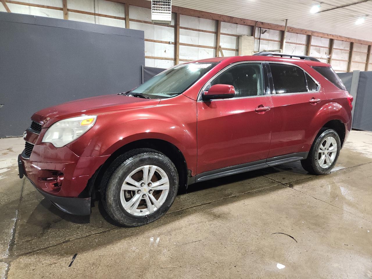 2010 Chevrolet Equinox Lt Красный vin: 2CNFLEEW6A6303056 Damage: Left Front Fender, Dent(S) W/ Paint Dmg, 2 To 3 Inches