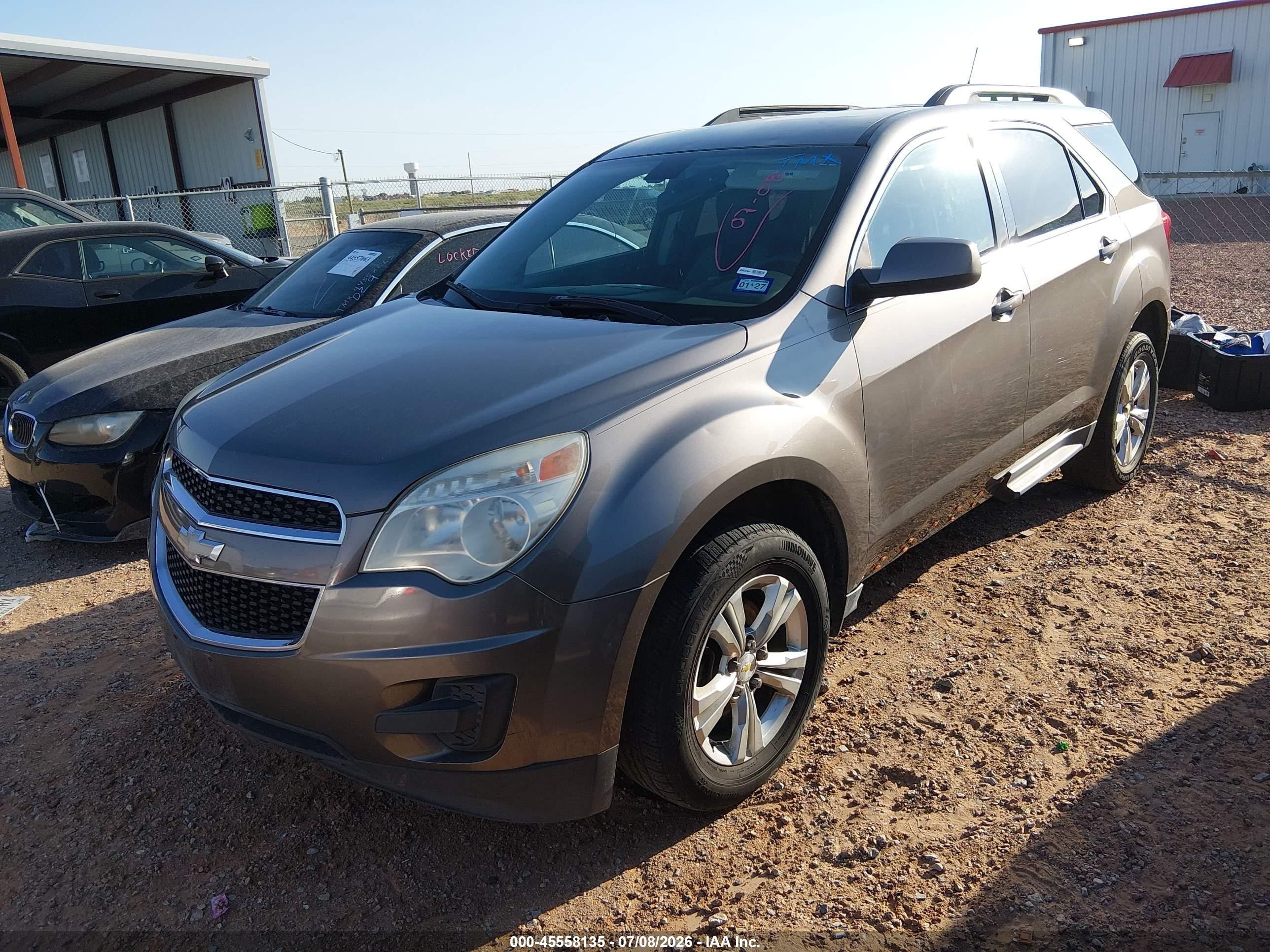 2010 Chevrolet Equinox Lt Brown vin: 2CNFLEEW8A6243121