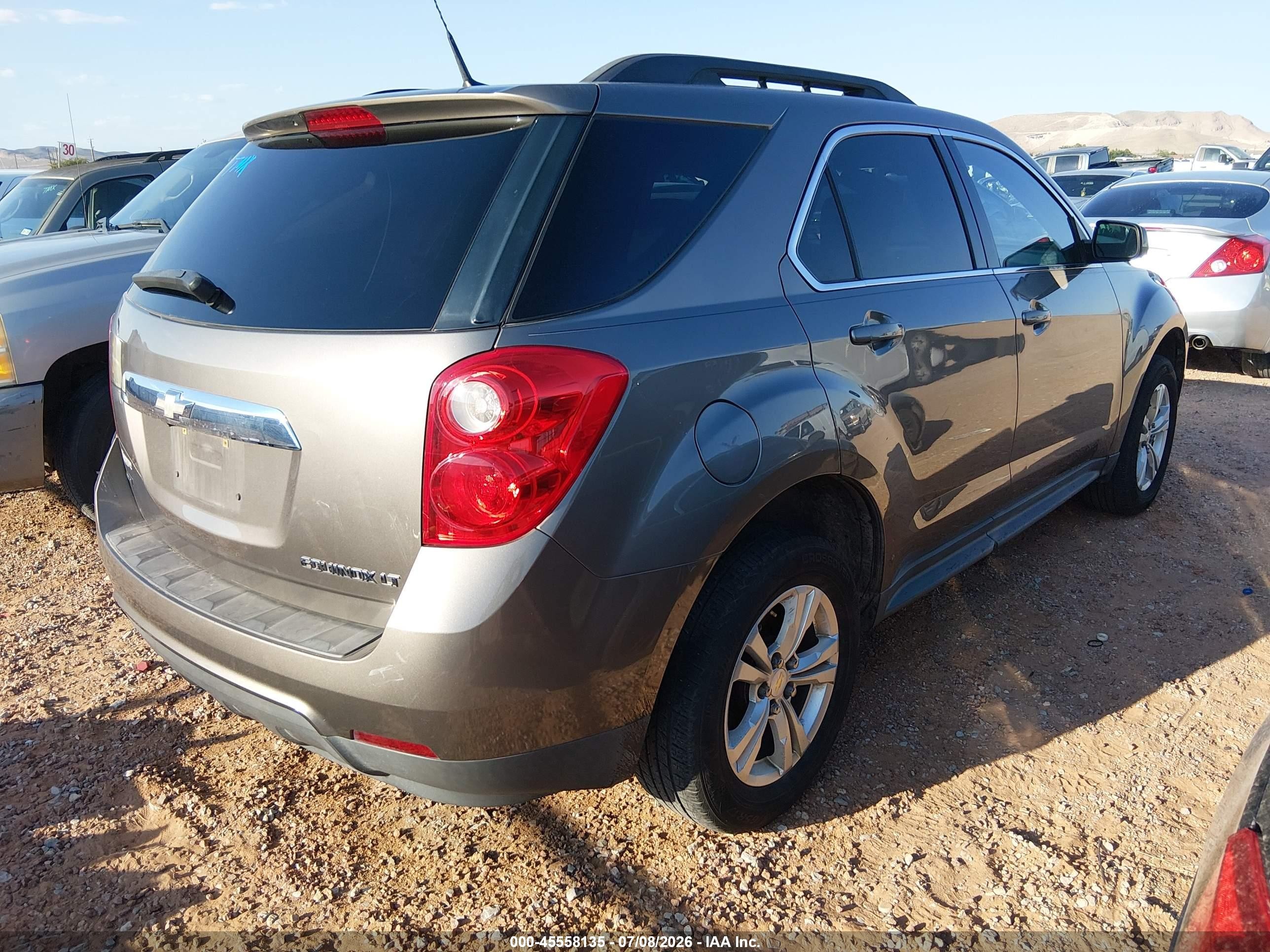 2010 Chevrolet Equinox Lt Brown vin: 2CNFLEEW8A6243121