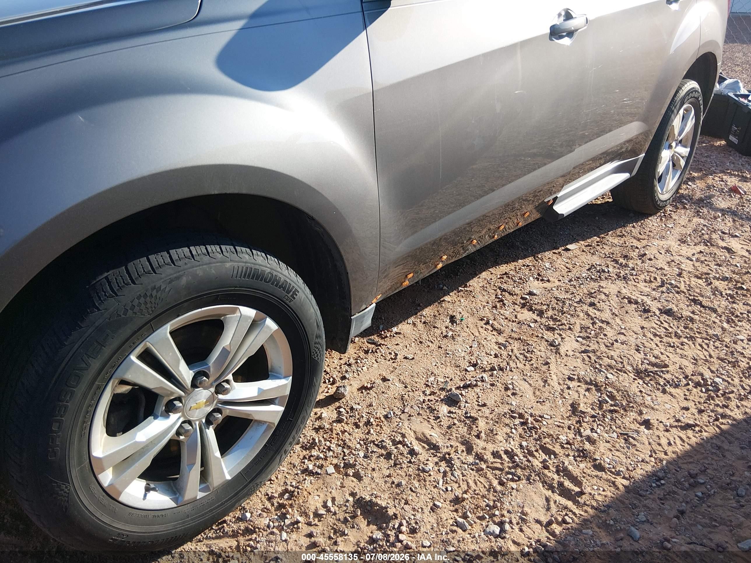 2010 Chevrolet Equinox Lt Brown vin: 2CNFLEEW8A6243121