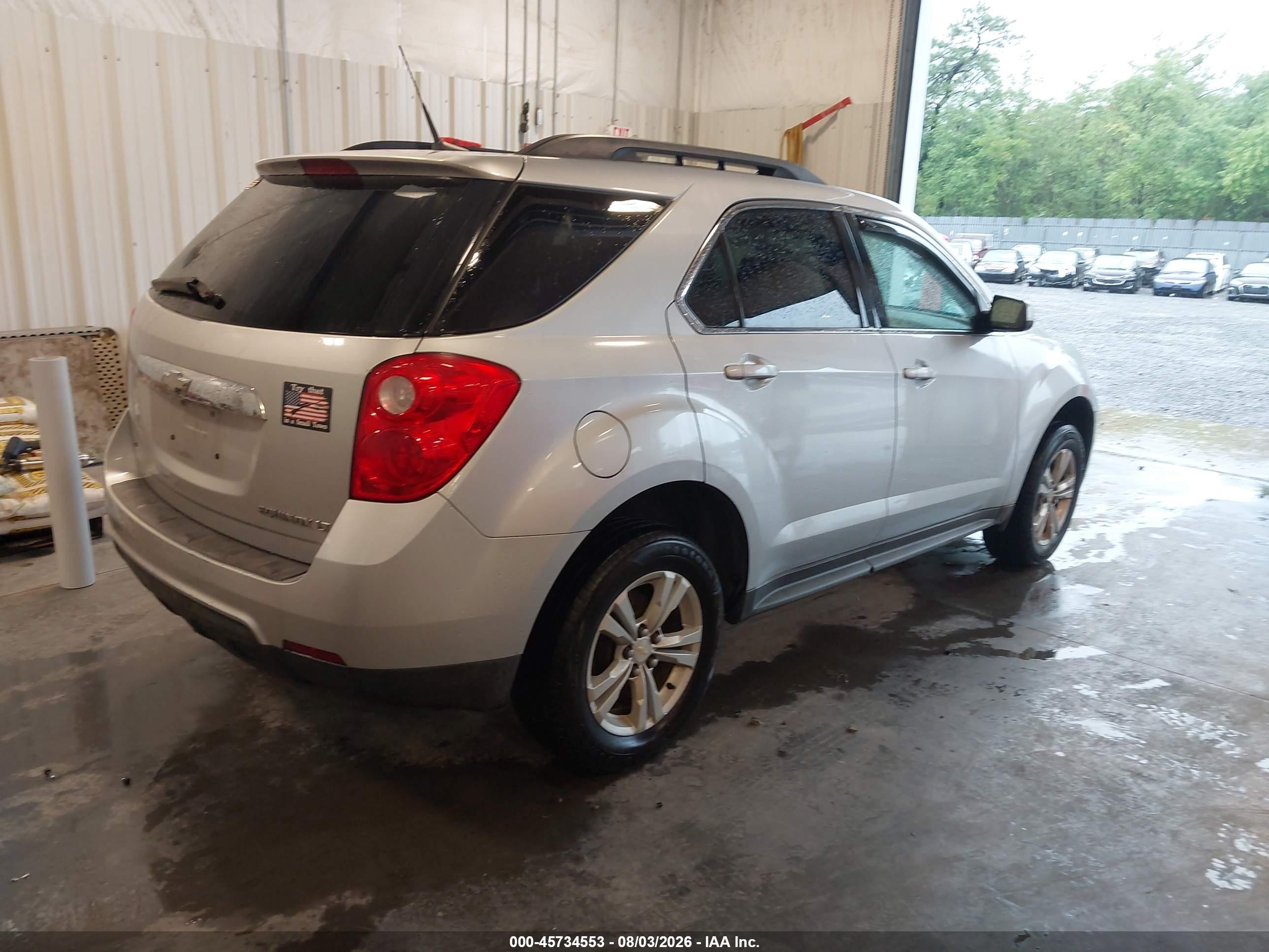 2010 Chevrolet Equinox Lt Silver vin: 2CNFLEEW9A6250935