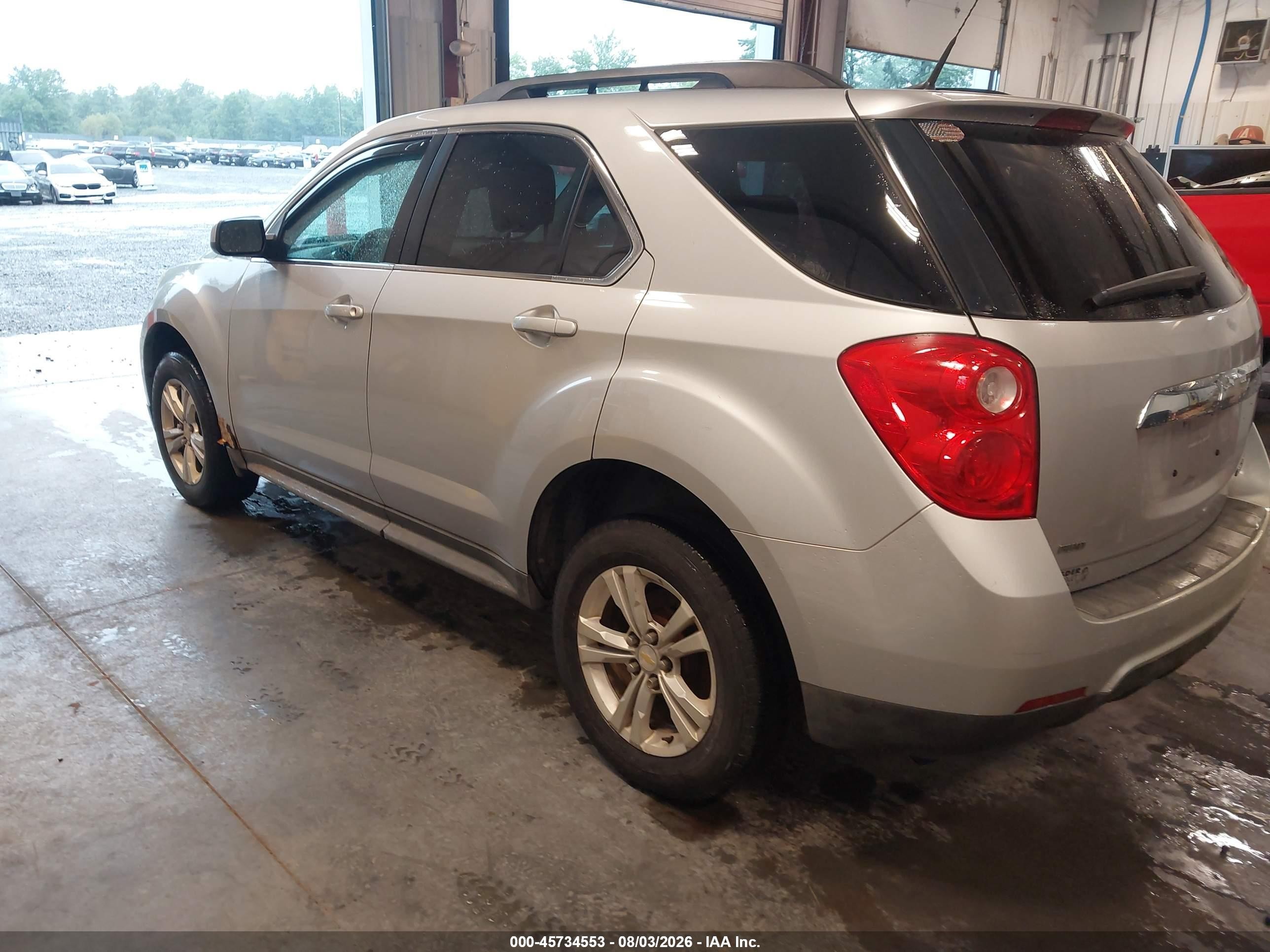 2010 Chevrolet Equinox Lt Silver vin: 2CNFLEEW9A6250935