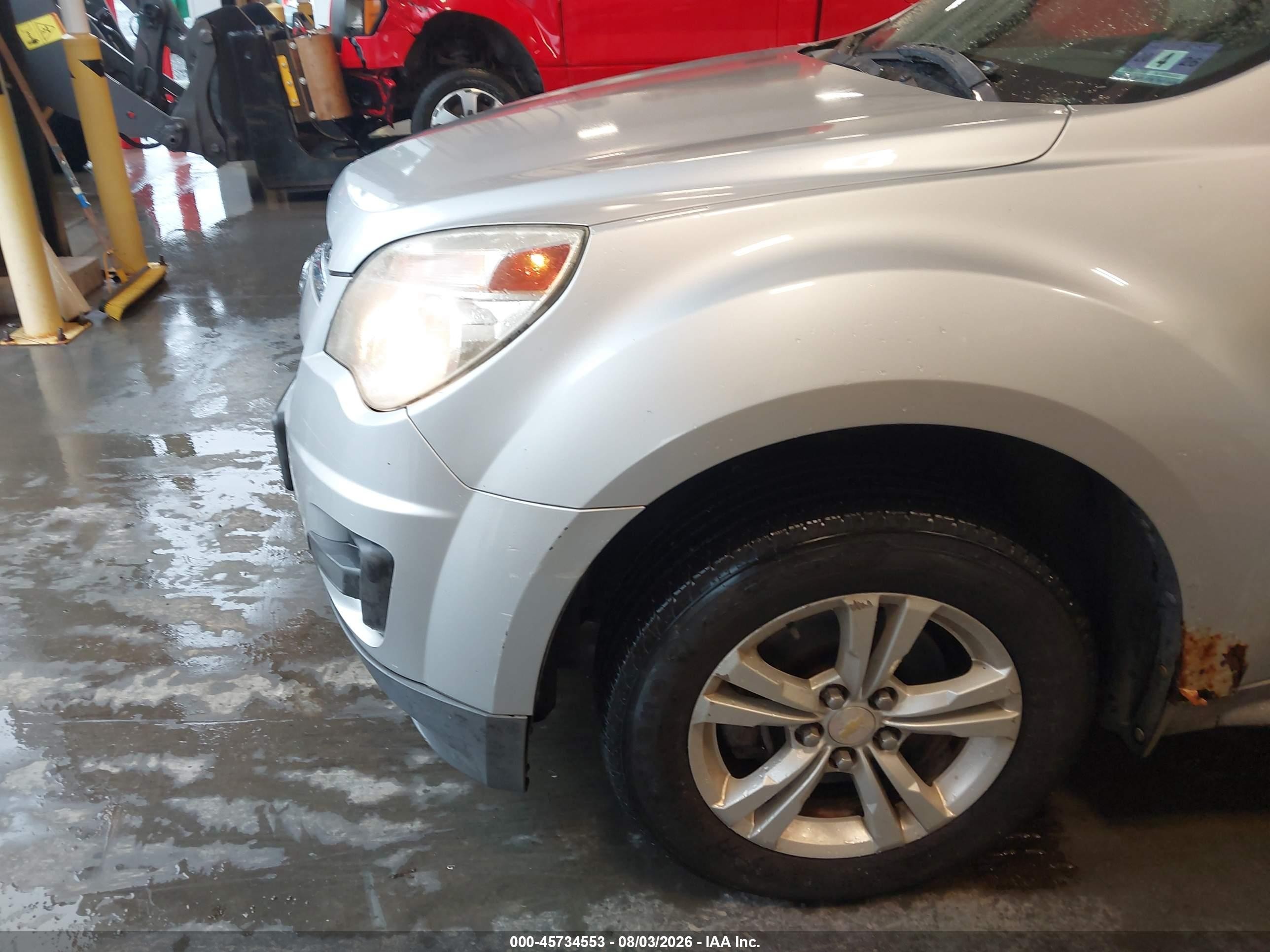2010 Chevrolet Equinox Lt Silver vin: 2CNFLEEW9A6250935
