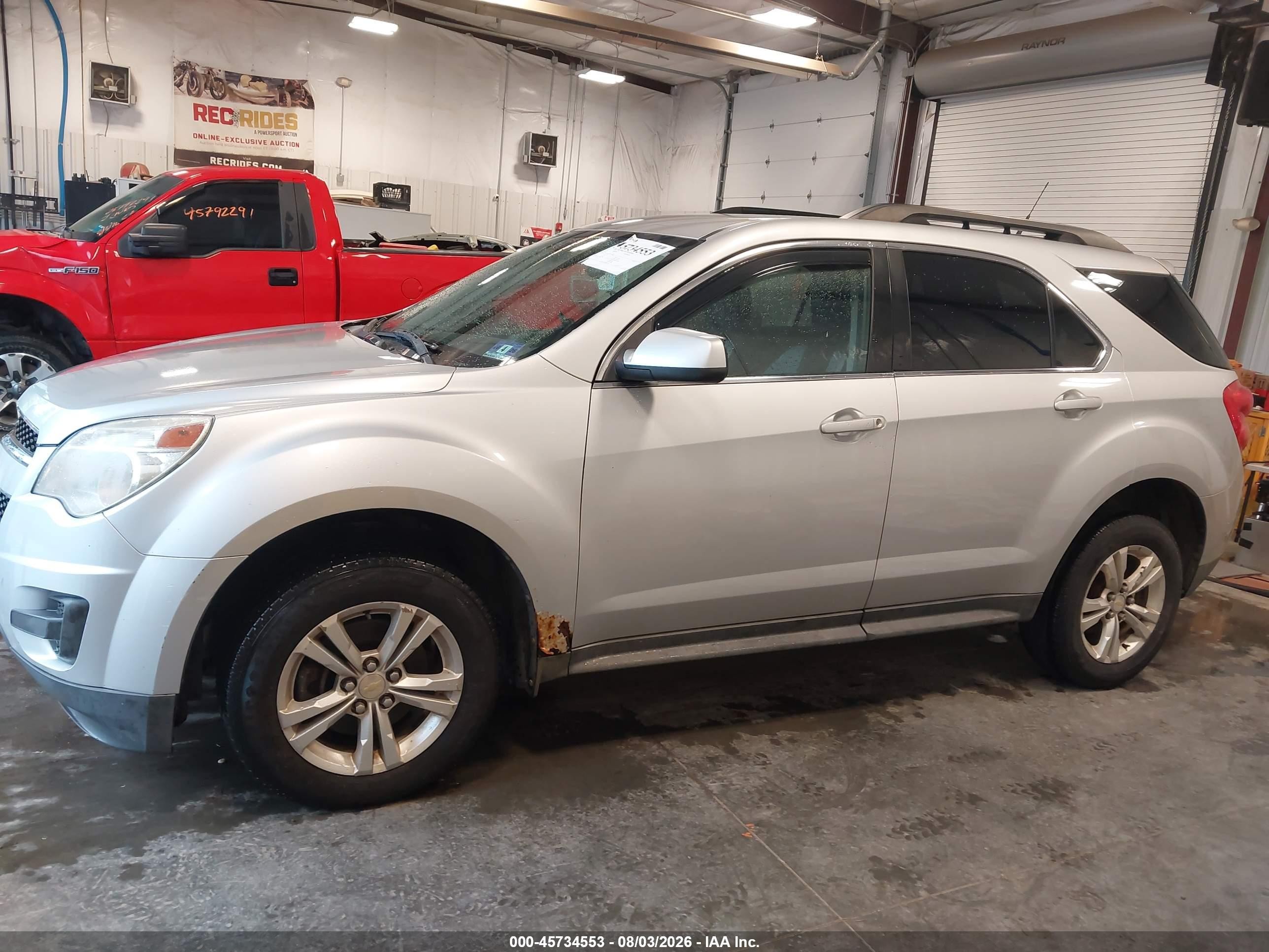 2010 Chevrolet Equinox Lt Silver vin: 2CNFLEEW9A6250935
