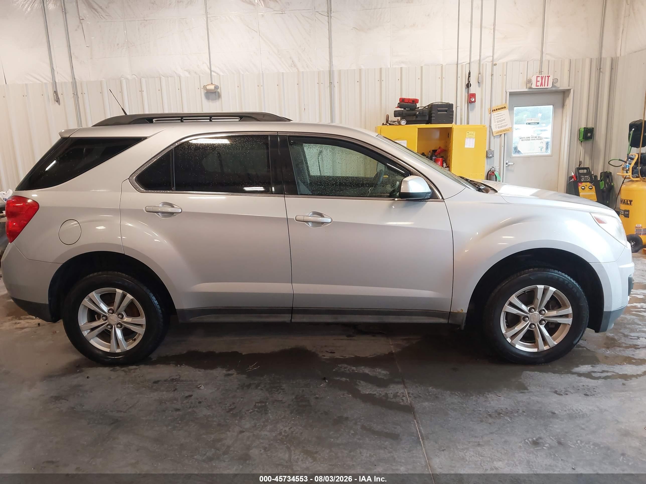 2010 Chevrolet Equinox Lt Silver vin: 2CNFLEEW9A6250935