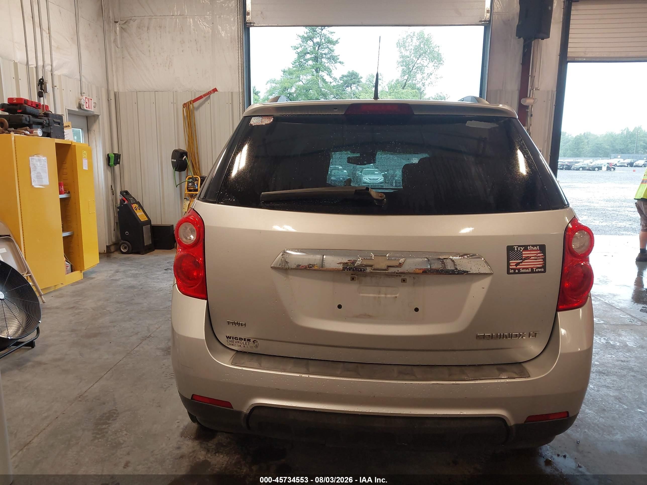 2010 Chevrolet Equinox Lt Silver vin: 2CNFLEEW9A6250935