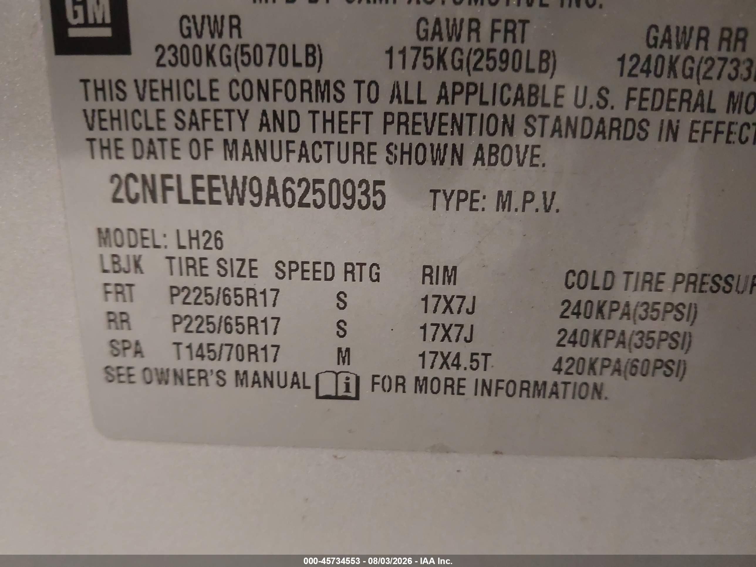2010 Chevrolet Equinox Lt Silver vin: 2CNFLEEW9A6250935