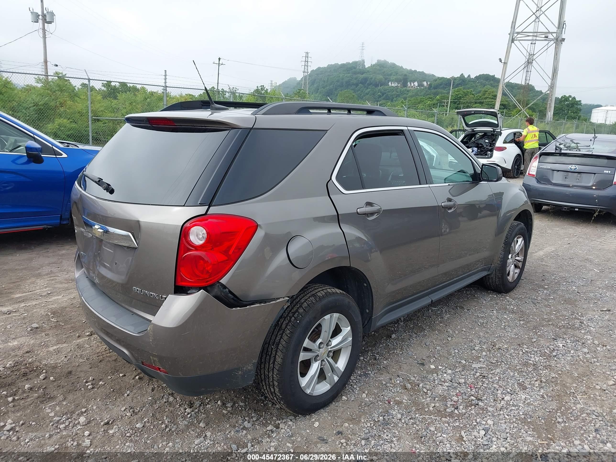 2010 Chevrolet Equinox Lt Серый vin: 2CNFLEEWXA6369576