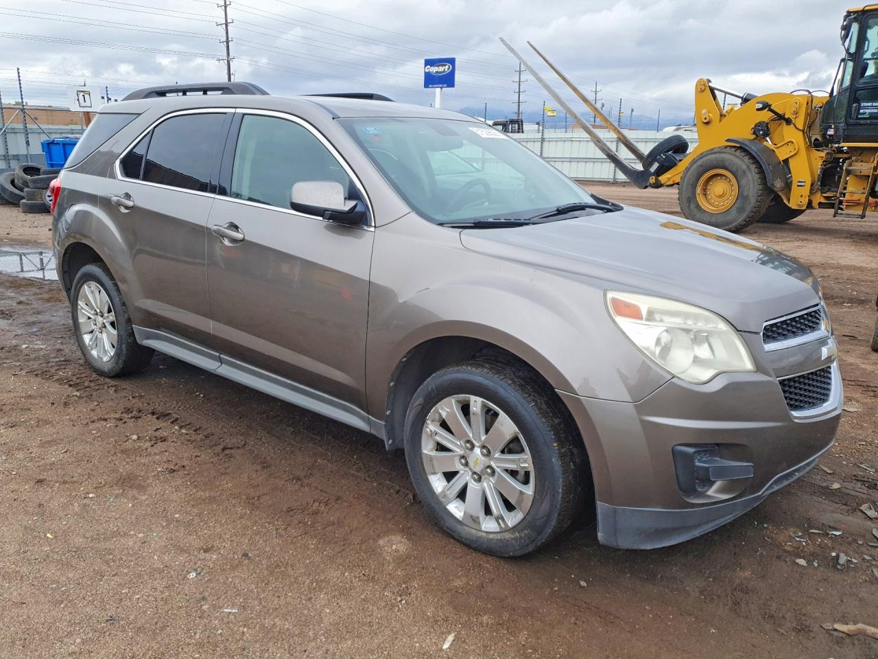 2010 Chevrolet Equinox Lt Brown vin: 2CNFLEEY4A6253582