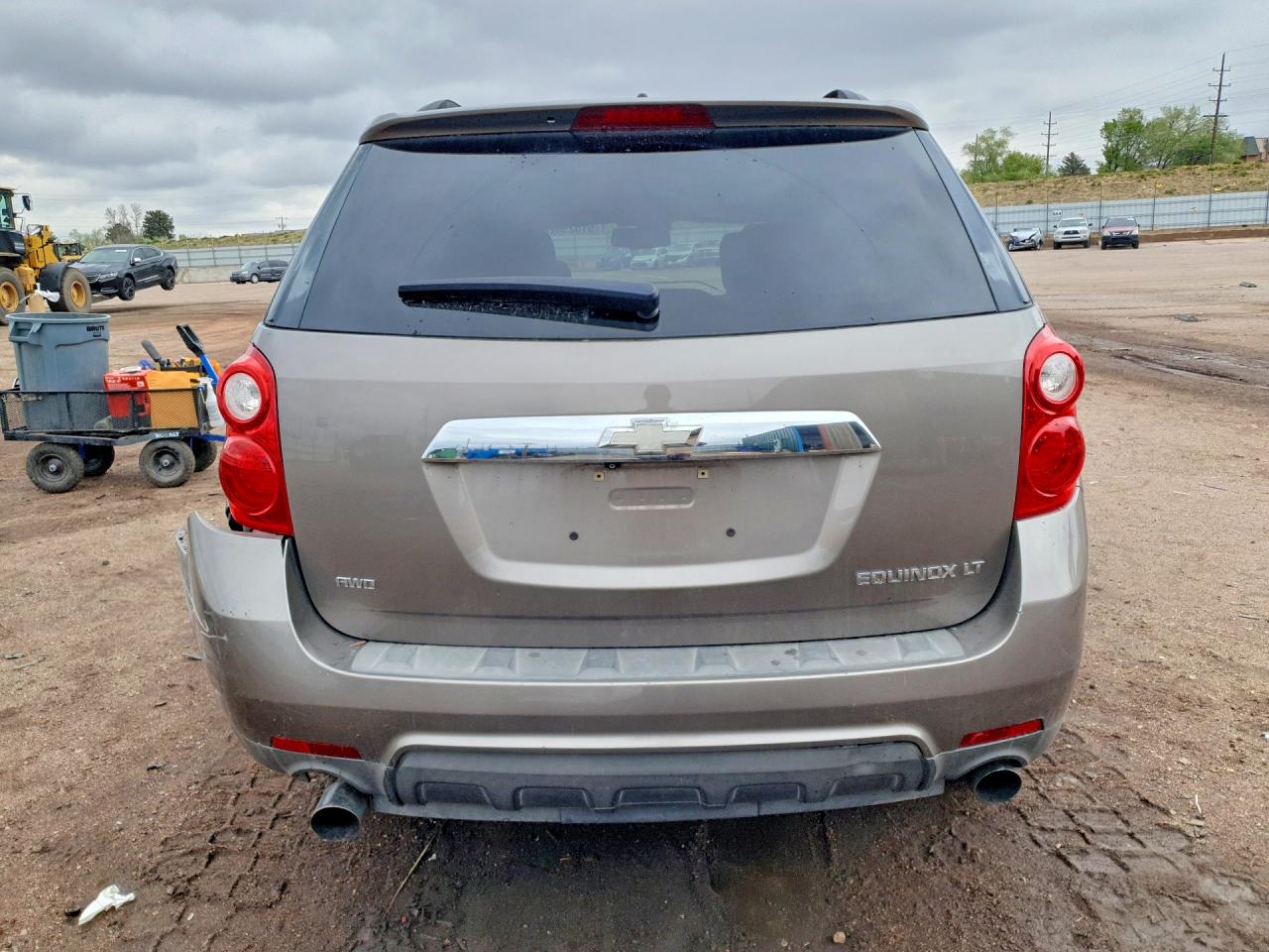 2010 Chevrolet Equinox Lt Brown vin: 2CNFLEEY4A6253582