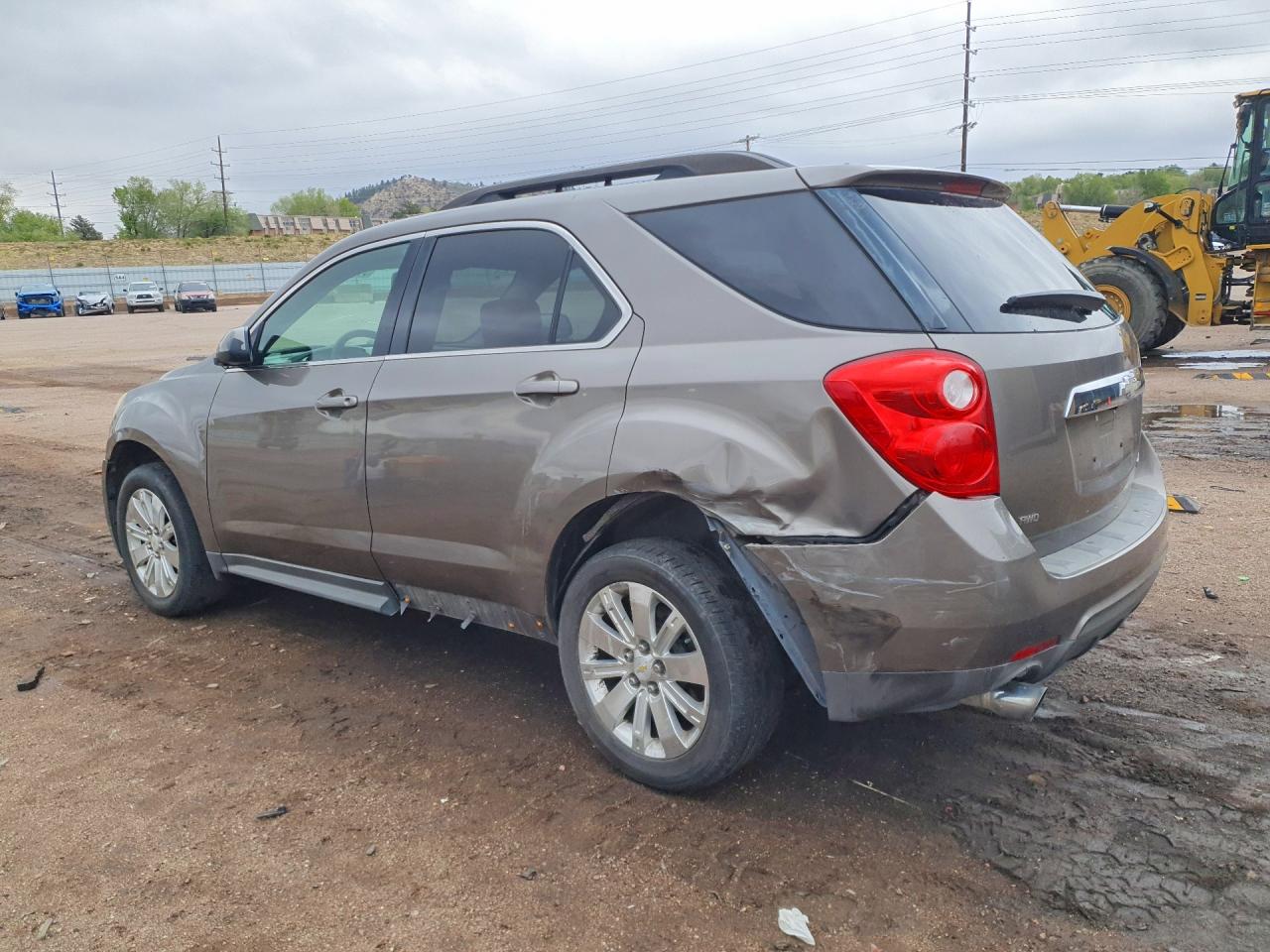 2010 Chevrolet Equinox Lt Brown vin: 2CNFLEEY4A6253582