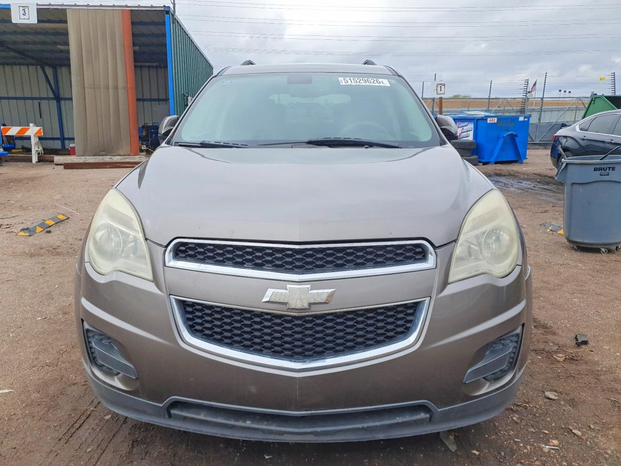 2010 Chevrolet Equinox Lt Brown vin: 2CNFLEEY4A6253582