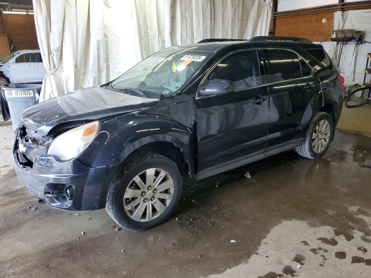 2010 Chevrolet Equinox Lt Black vin: 2CNFLEEY6A6406625