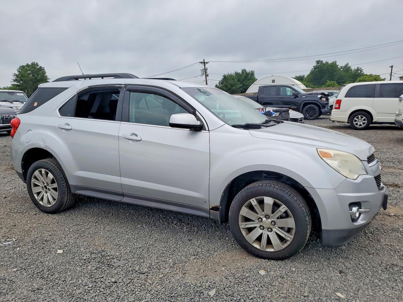 2010 Chevrolet Equinox Lt Серебряный vin: 2CNFLEEY9A6203311