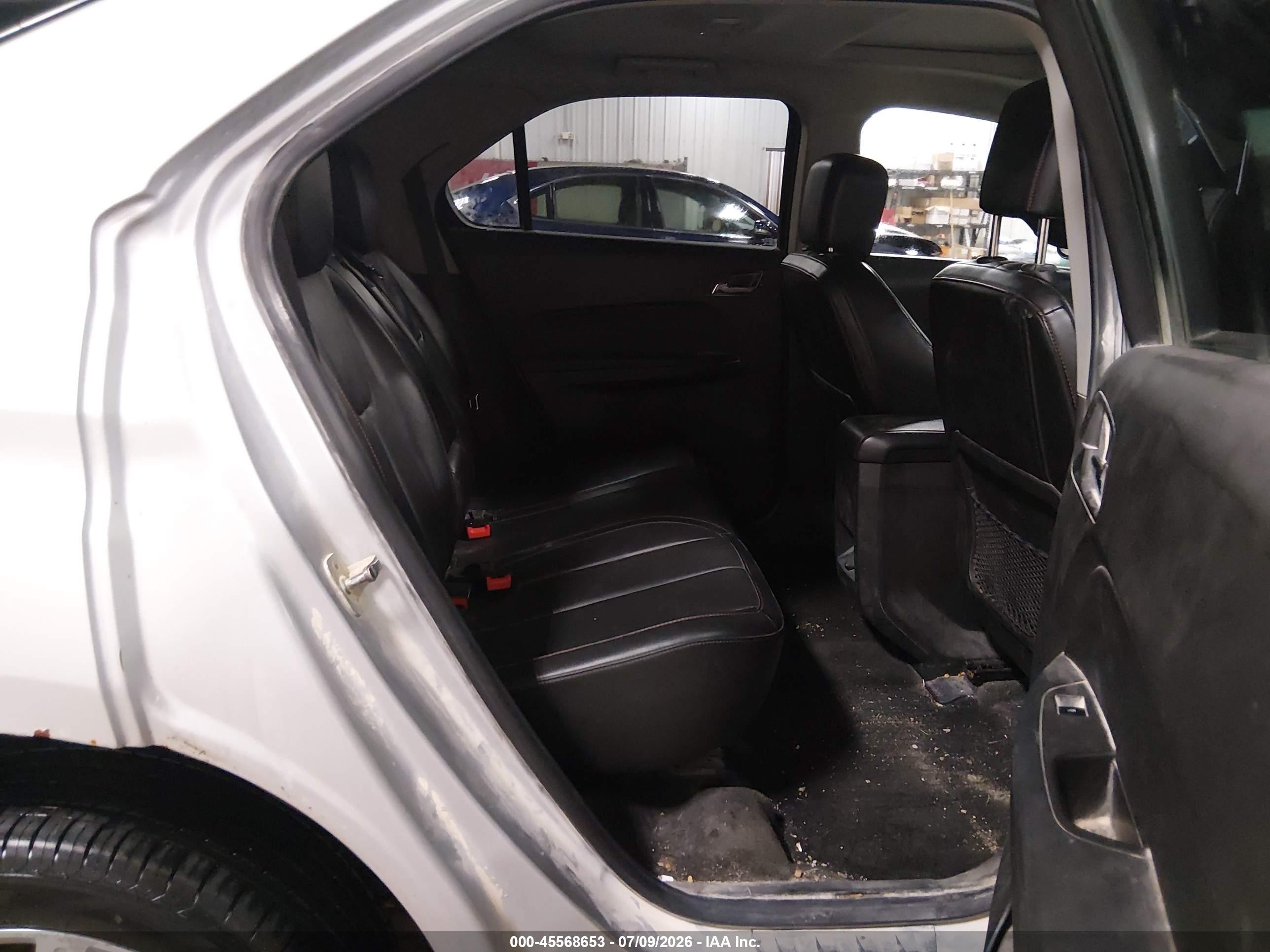2011 Chevrolet Equinox Ltz Серебряный vin: 2CNFLFE50B6466154