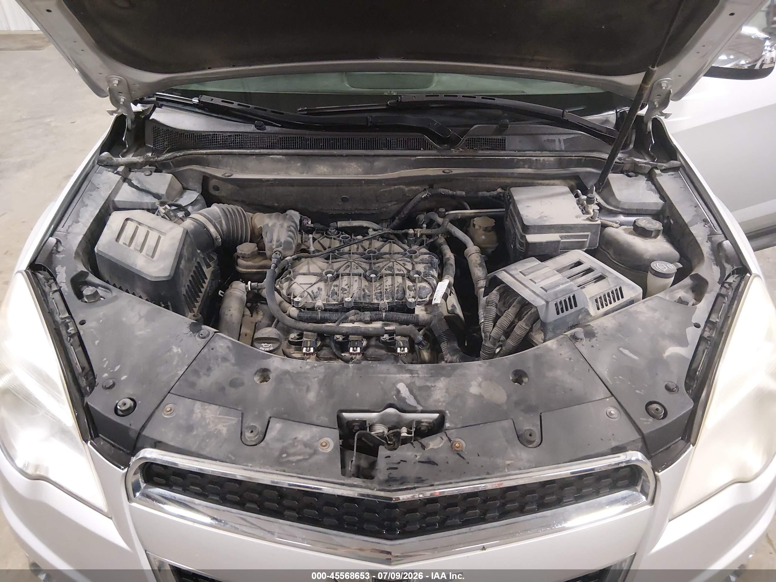 2011 Chevrolet Equinox Ltz Серебряный vin: 2CNFLFE50B6466154