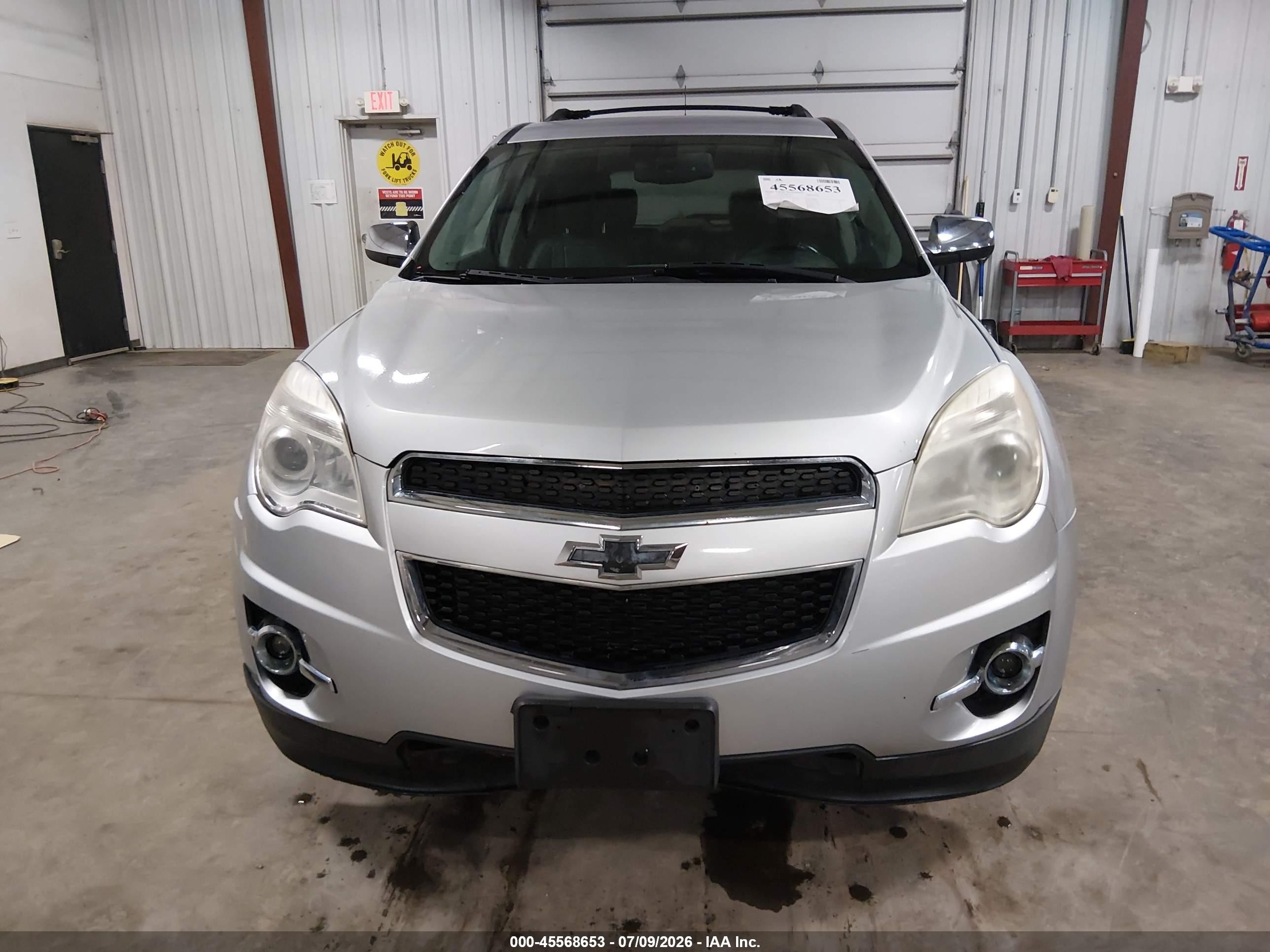 2011 Chevrolet Equinox Ltz Серебряный vin: 2CNFLFE50B6466154