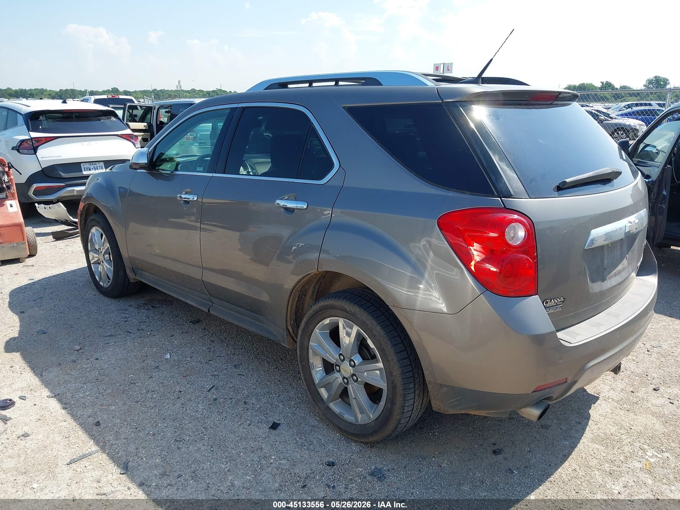 2011 Chevrolet Equinox Ltz Tan vin: 2CNFLFE53B6213491