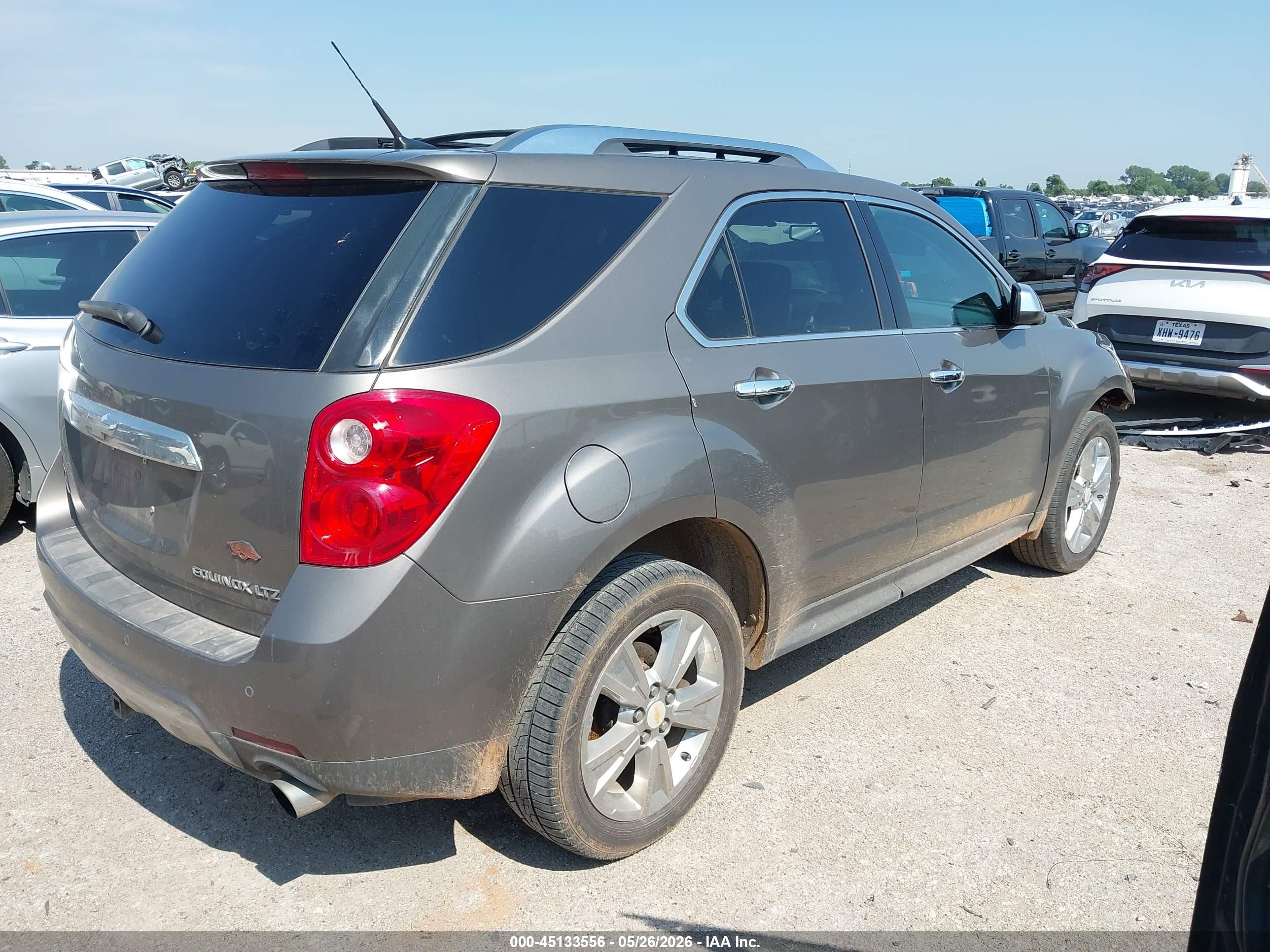 2011 Chevrolet Equinox Ltz Tan vin: 2CNFLFE53B6213491