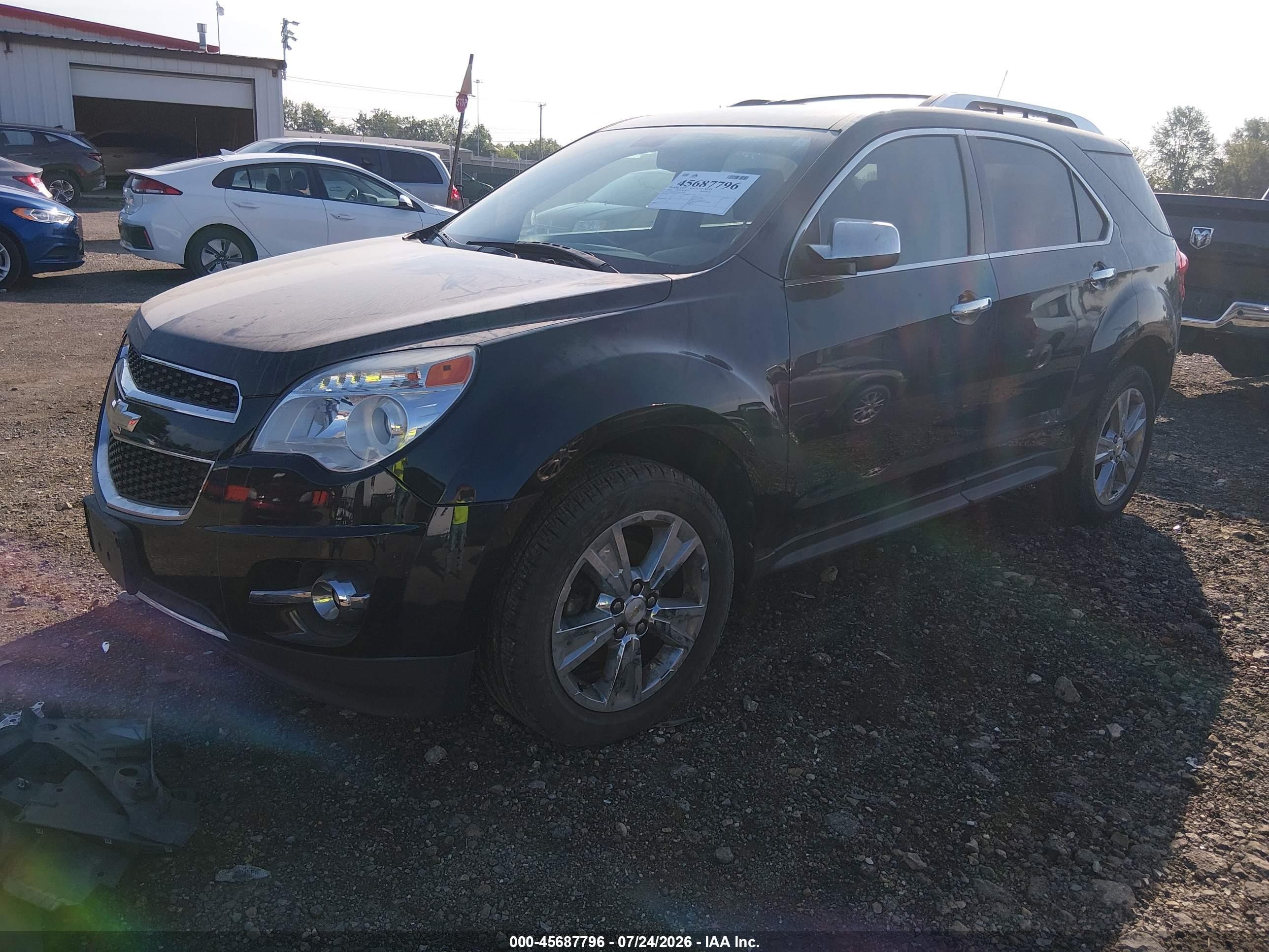 2011 Chevrolet Equinox Ltz Black vin: 2CNFLFE53B6297764