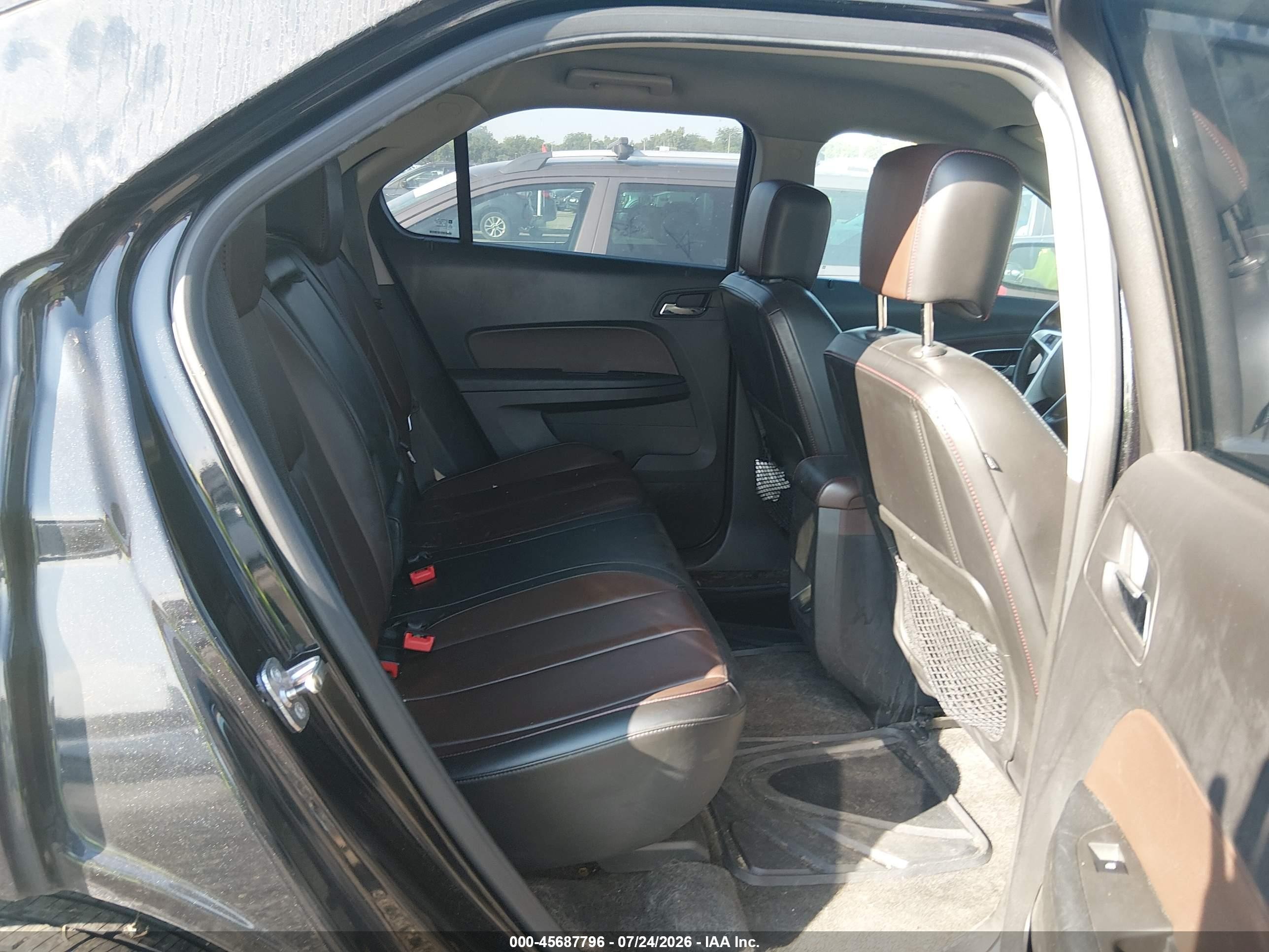 2011 Chevrolet Equinox Ltz Black vin: 2CNFLFE53B6297764