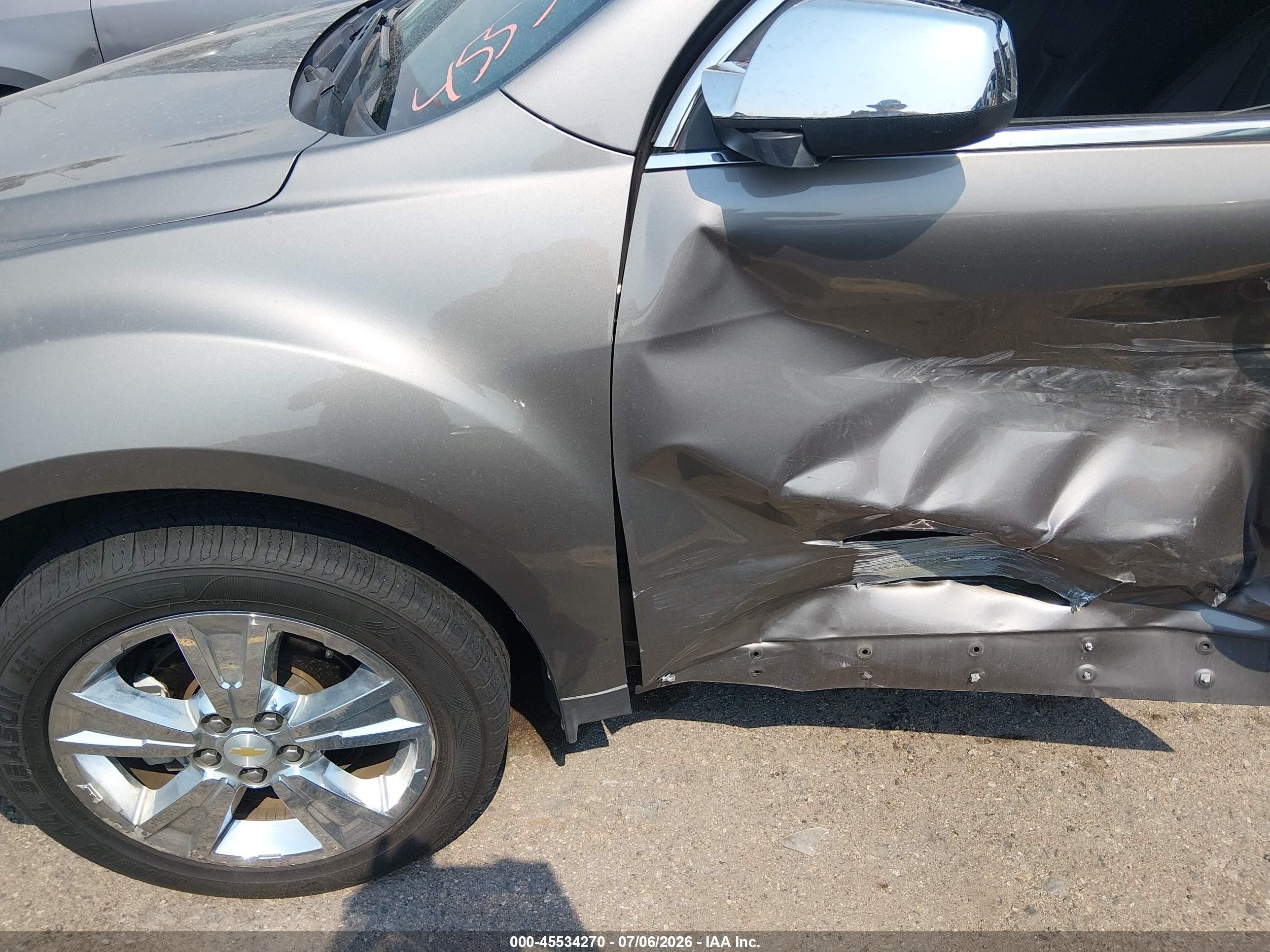 2011 Chevrolet Equinox Ltz Pewter vin: 2CNFLFE53B6316605