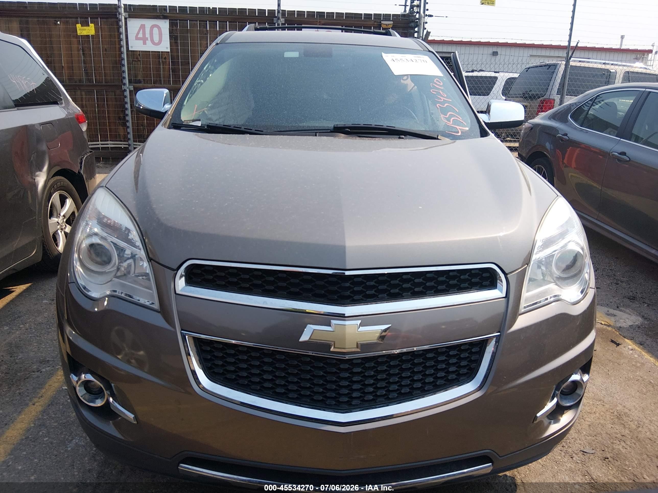 2011 Chevrolet Equinox Ltz Pewter vin: 2CNFLFE53B6316605