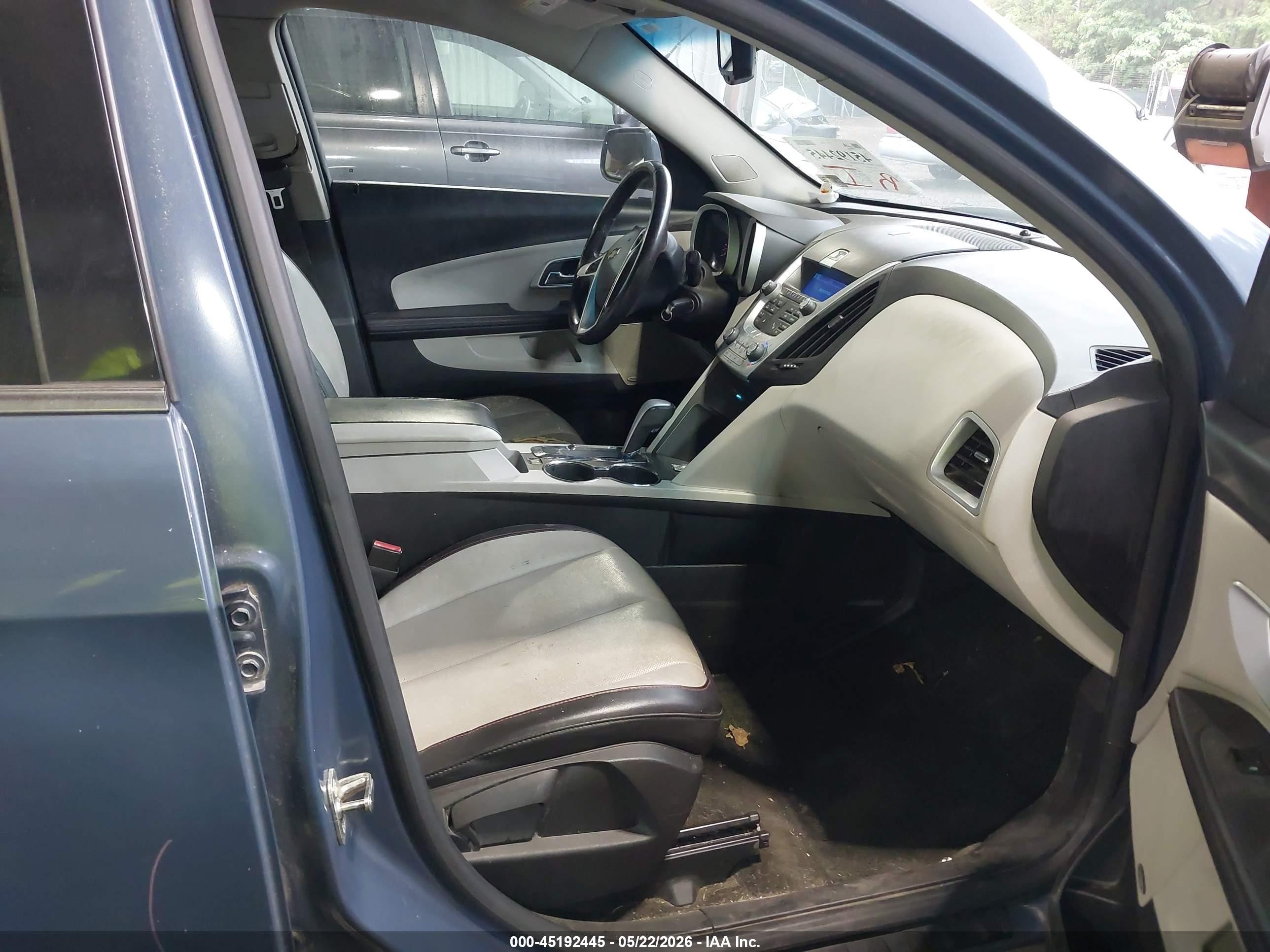 2011 Chevrolet Equinox Ltz Blue vin: 2CNFLFE53B6474071