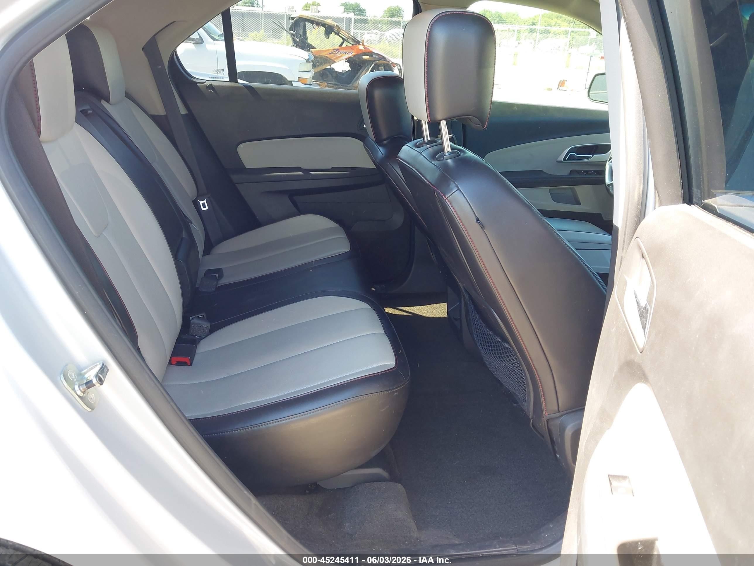 2011 Chevrolet Equinox Ltz Silver vin: 2CNFLFE55B6275295