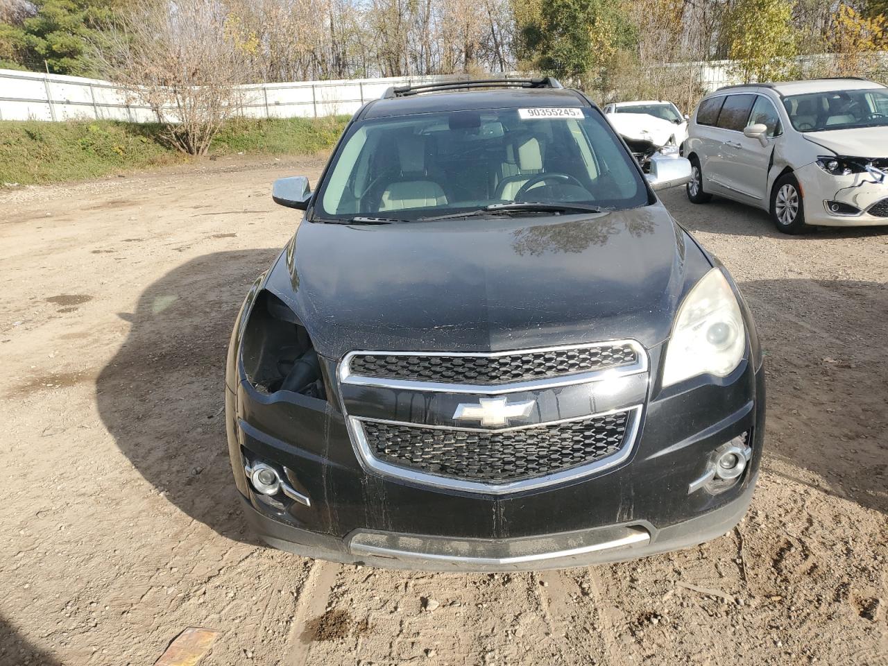 2011 Chevrolet Equinox Ltz Черный vin: 2CNFLFE56B6213145