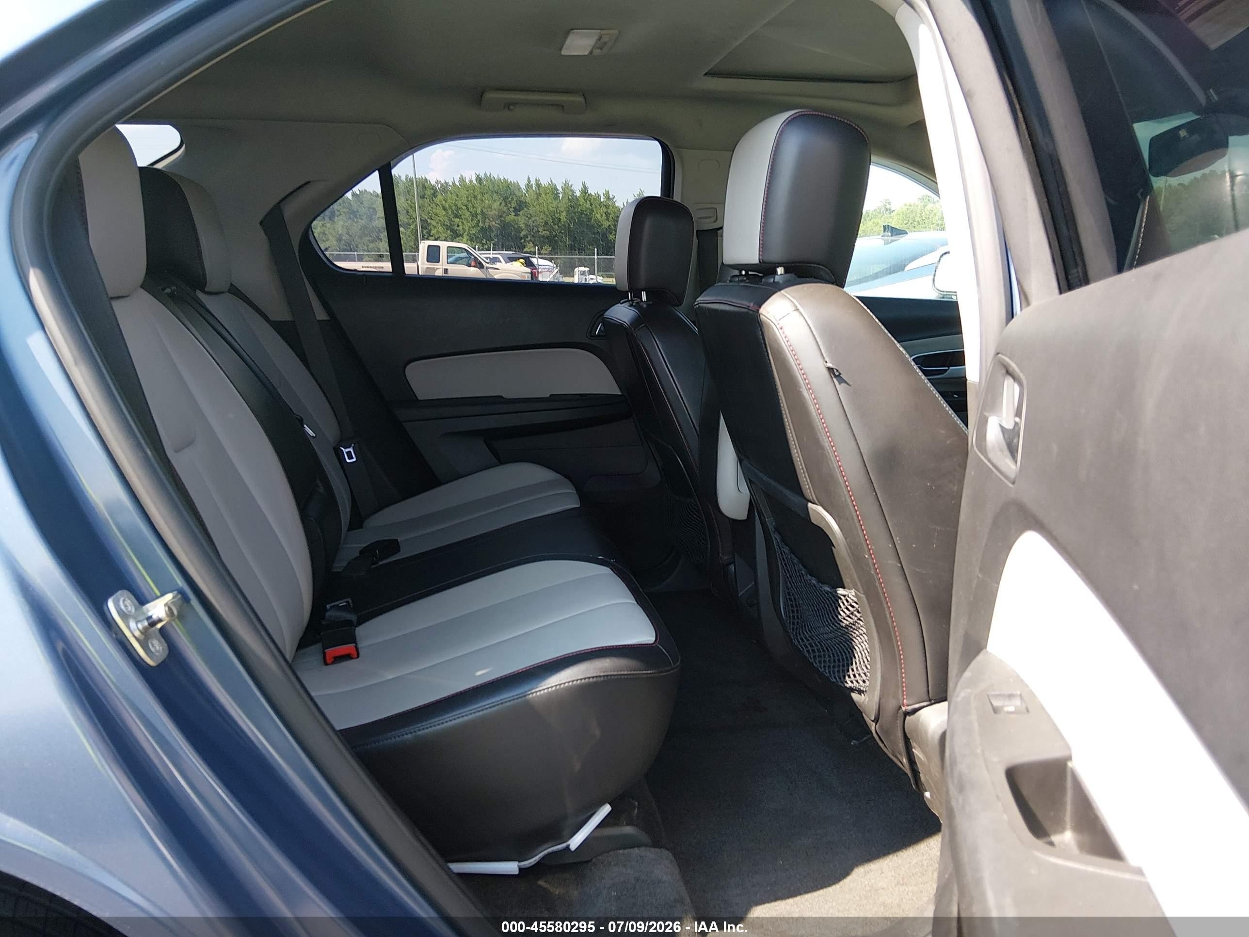 2011 Chevrolet Equinox Ltz Light Blue vin: 2CNFLFE56B6229460