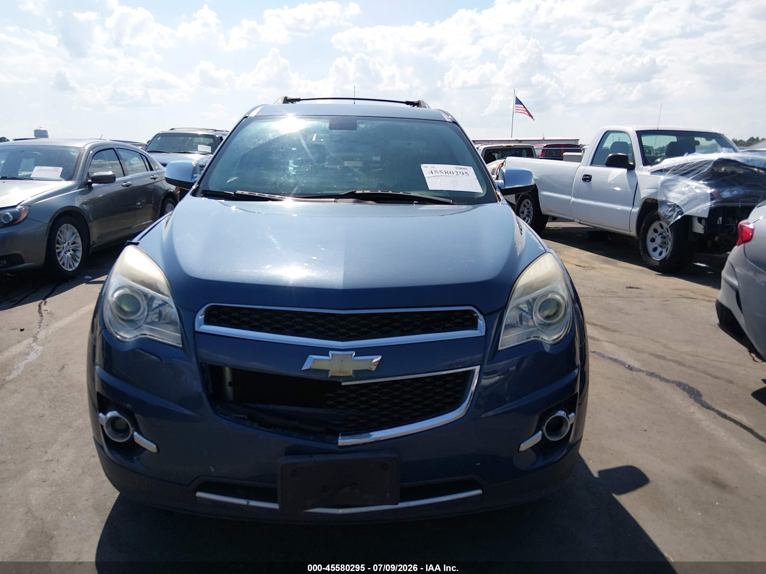 2011 Chevrolet Equinox Ltz Light Blue vin: 2CNFLFE56B6229460