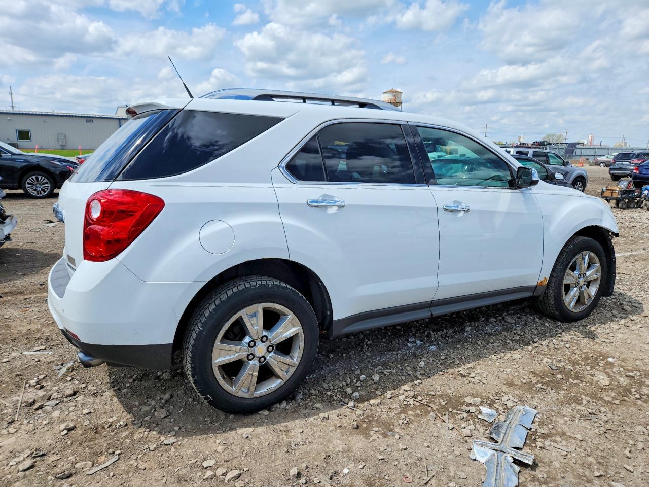 2011 Chevrolet Equinox Ltz White vin: 2CNFLFE58B6245739