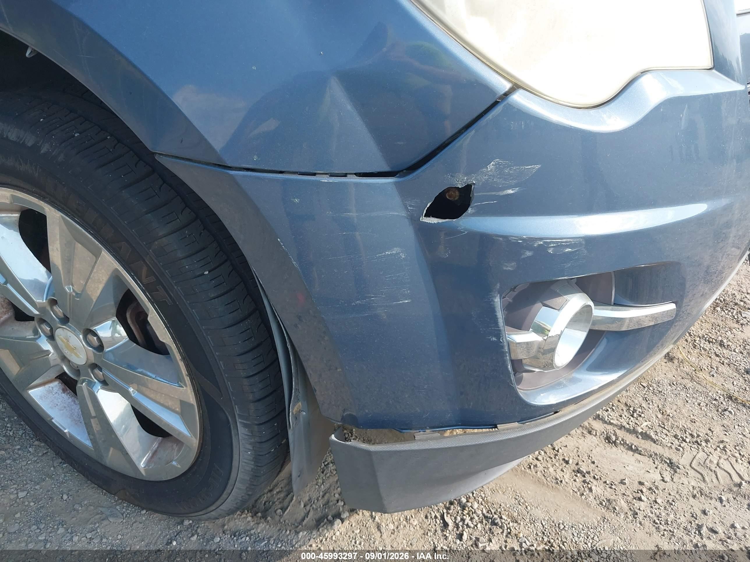 2011 Chevrolet Equinox Ltz Blue vin: 2CNFLFE58B6301985