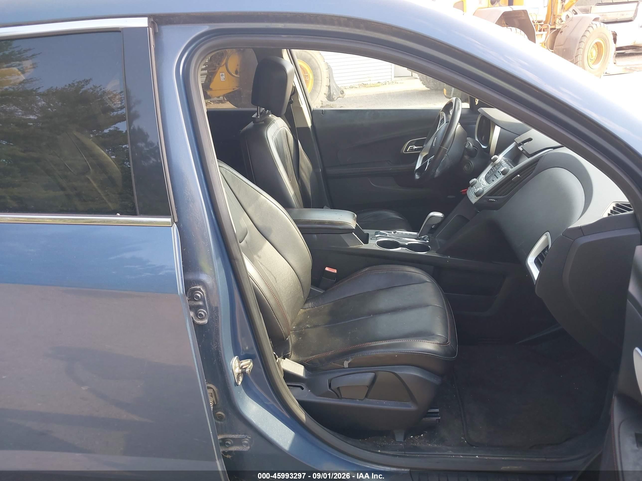 2011 Chevrolet Equinox Ltz Blue vin: 2CNFLFE58B6301985