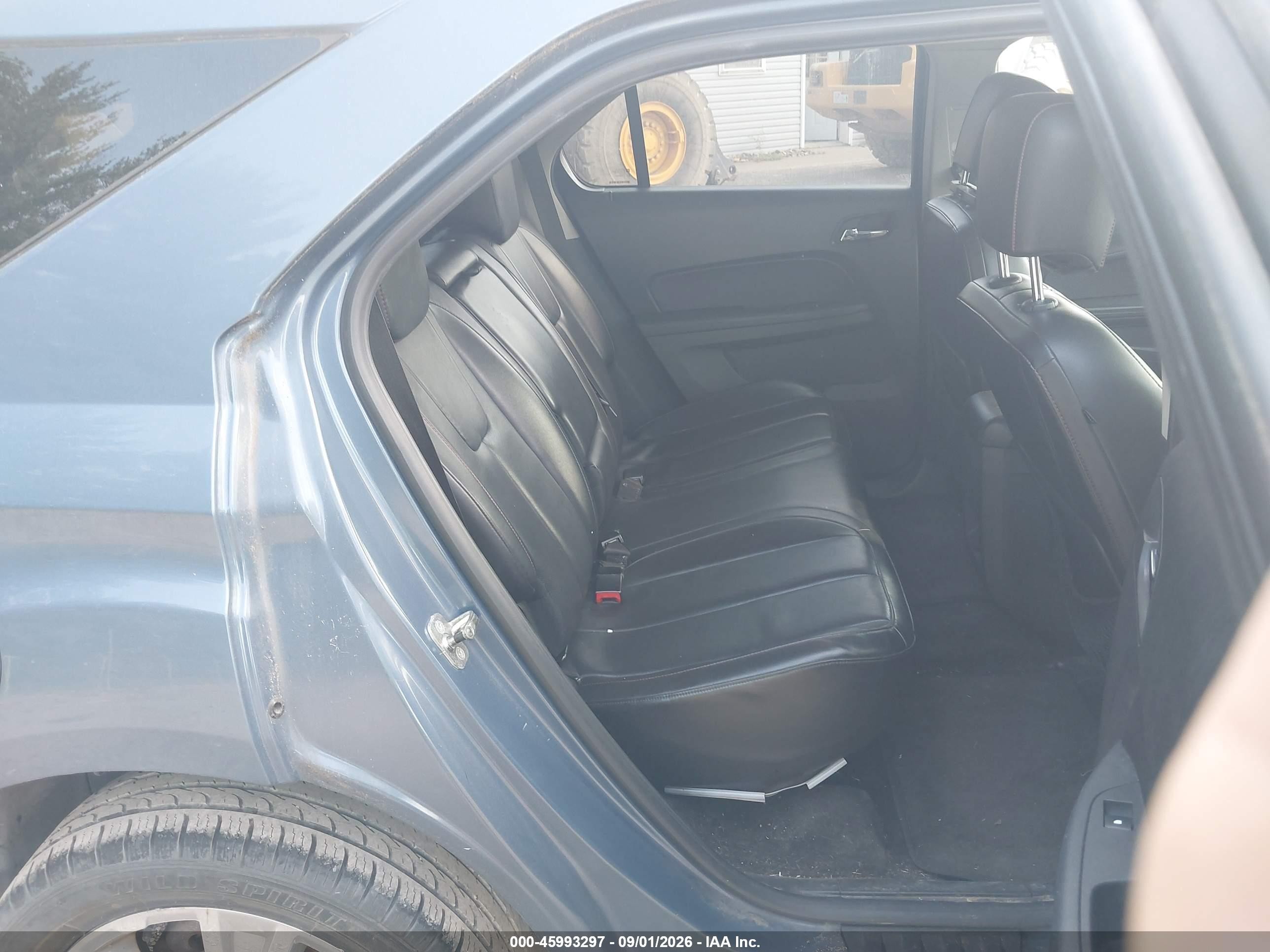 2011 Chevrolet Equinox Ltz Blue vin: 2CNFLFE58B6301985