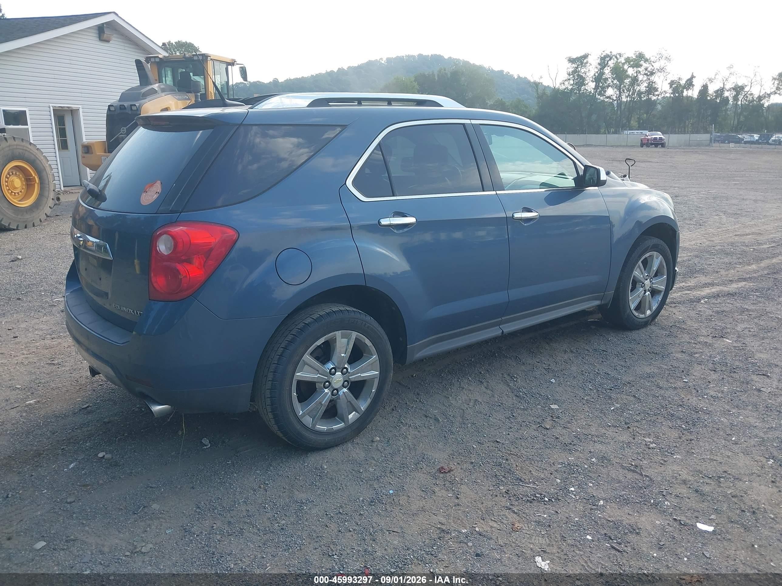 2011 Chevrolet Equinox Ltz Blue vin: 2CNFLFE58B6301985