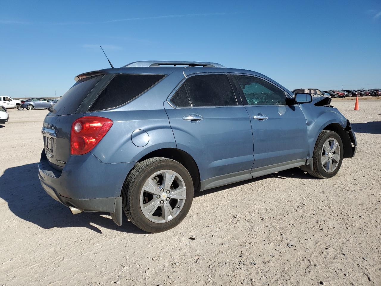 2011 Chevrolet Equinox Ltz Blue vin: 2CNFLFE59B6231686