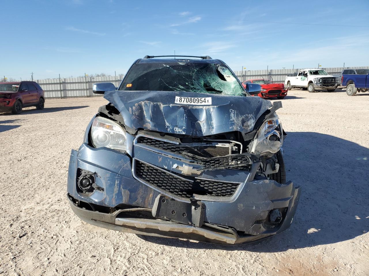 2011 Chevrolet Equinox Ltz Blue vin: 2CNFLFE59B6231686